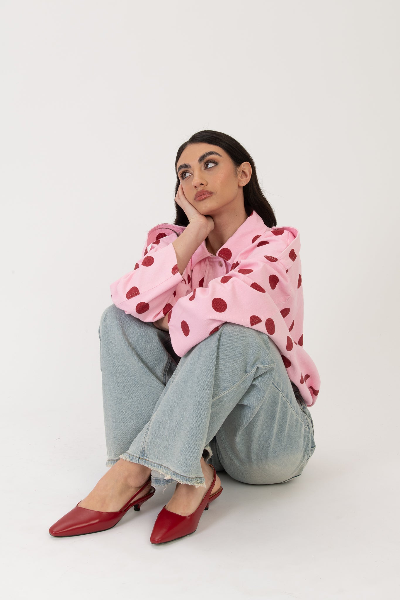 Scarpe ‘TACCO 2CM’ Rosse