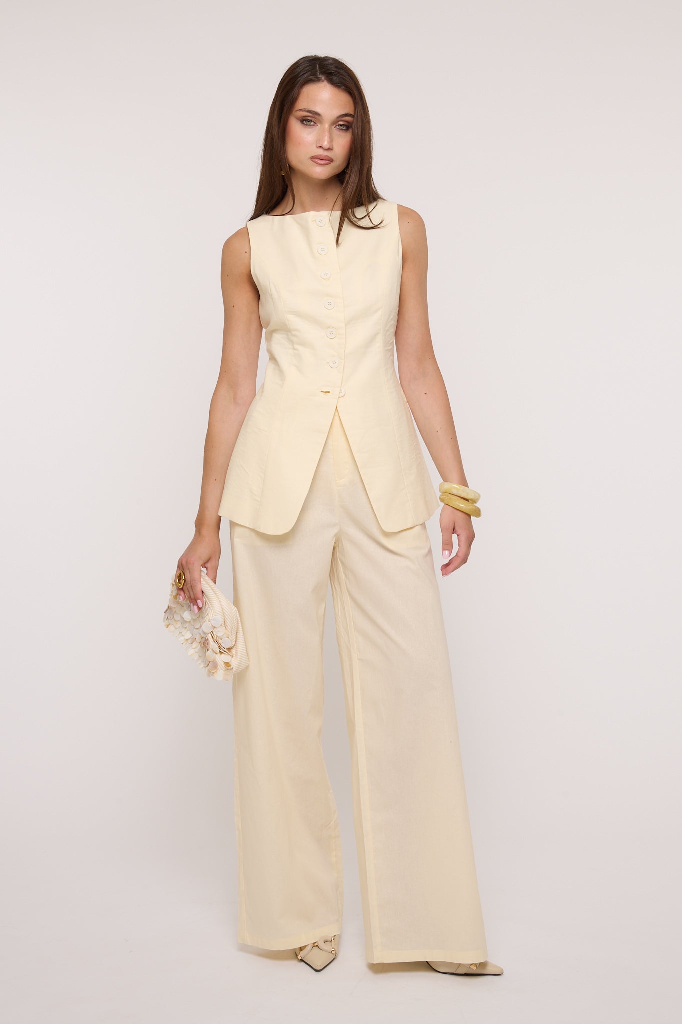 Coordinato ‘80%COTONE’ Panna
