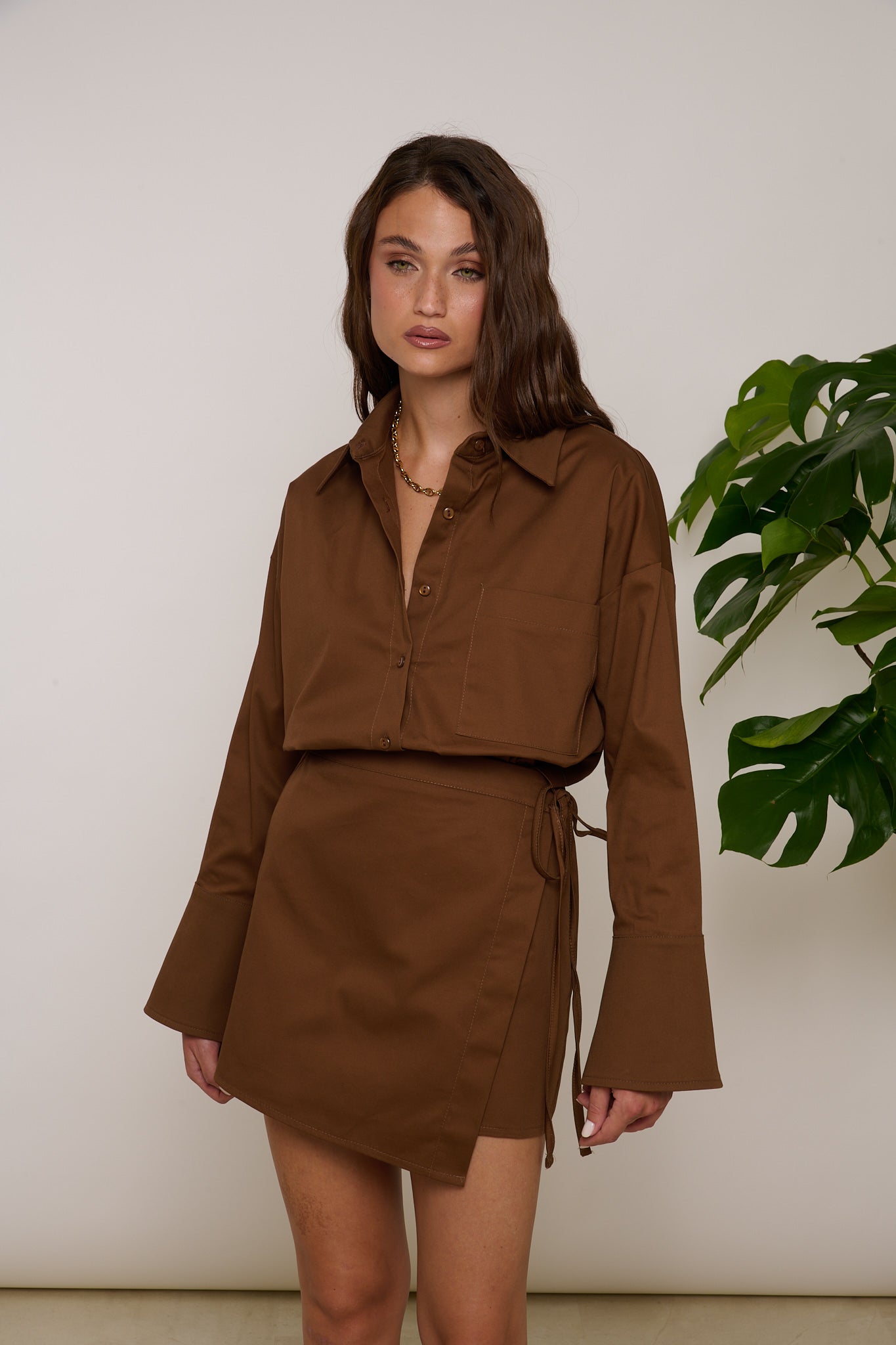Coordinato ‘PORTAFOGLIO’ 3&33 Cacao
