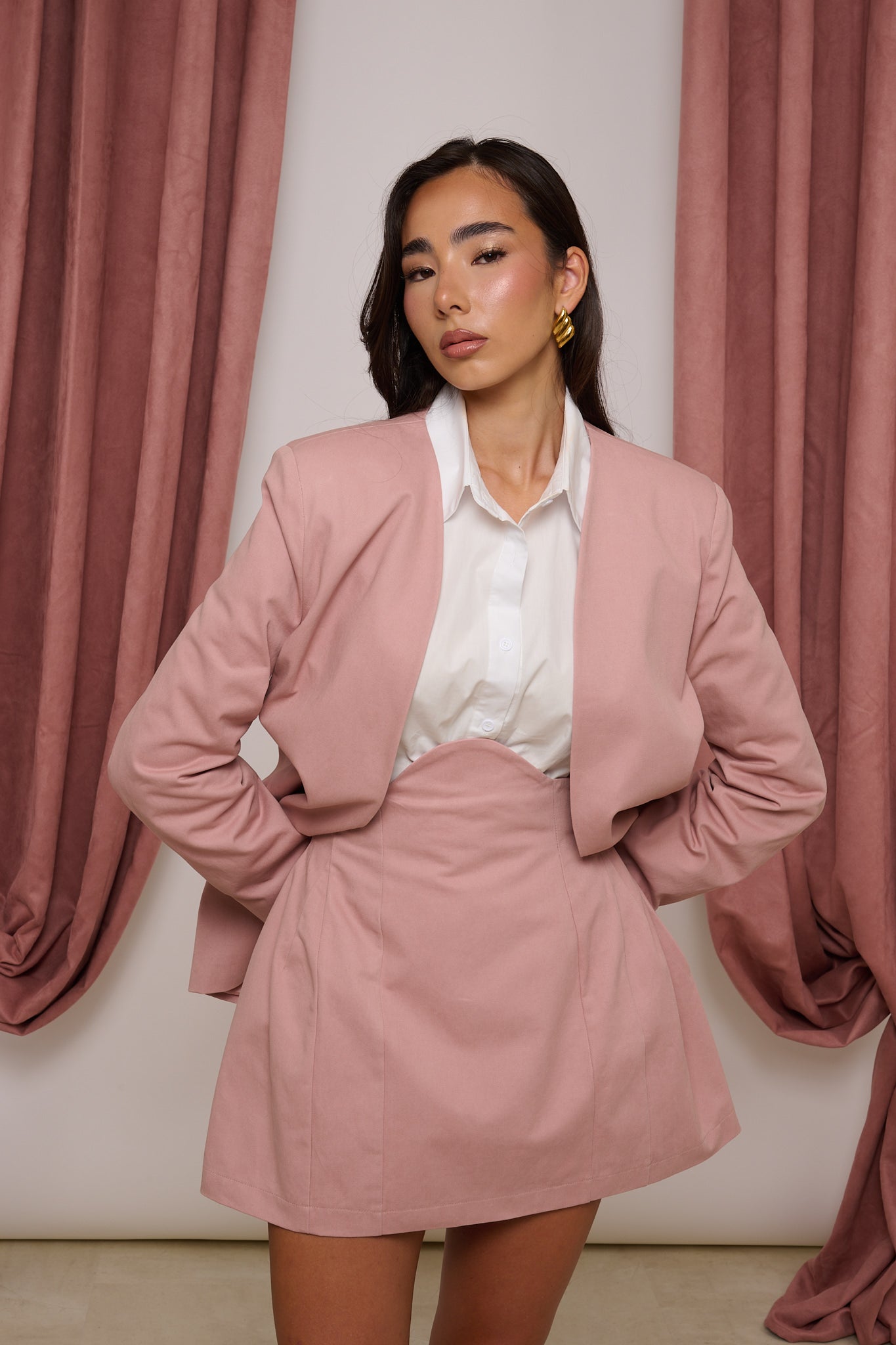 Coordinato ‘GIACCA+GONNA 3&33 COLLECTION’ Rosa