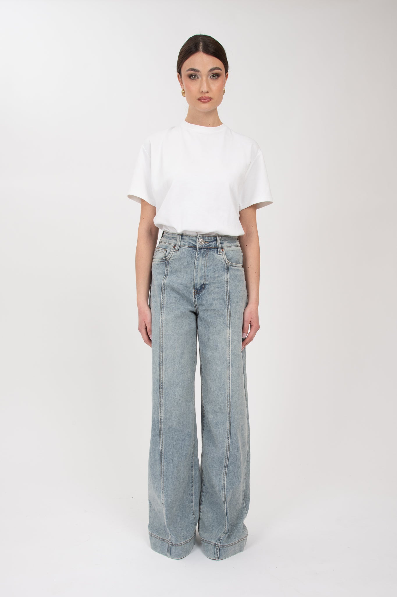 Jeans ‘MISS’ Denim Chiaro