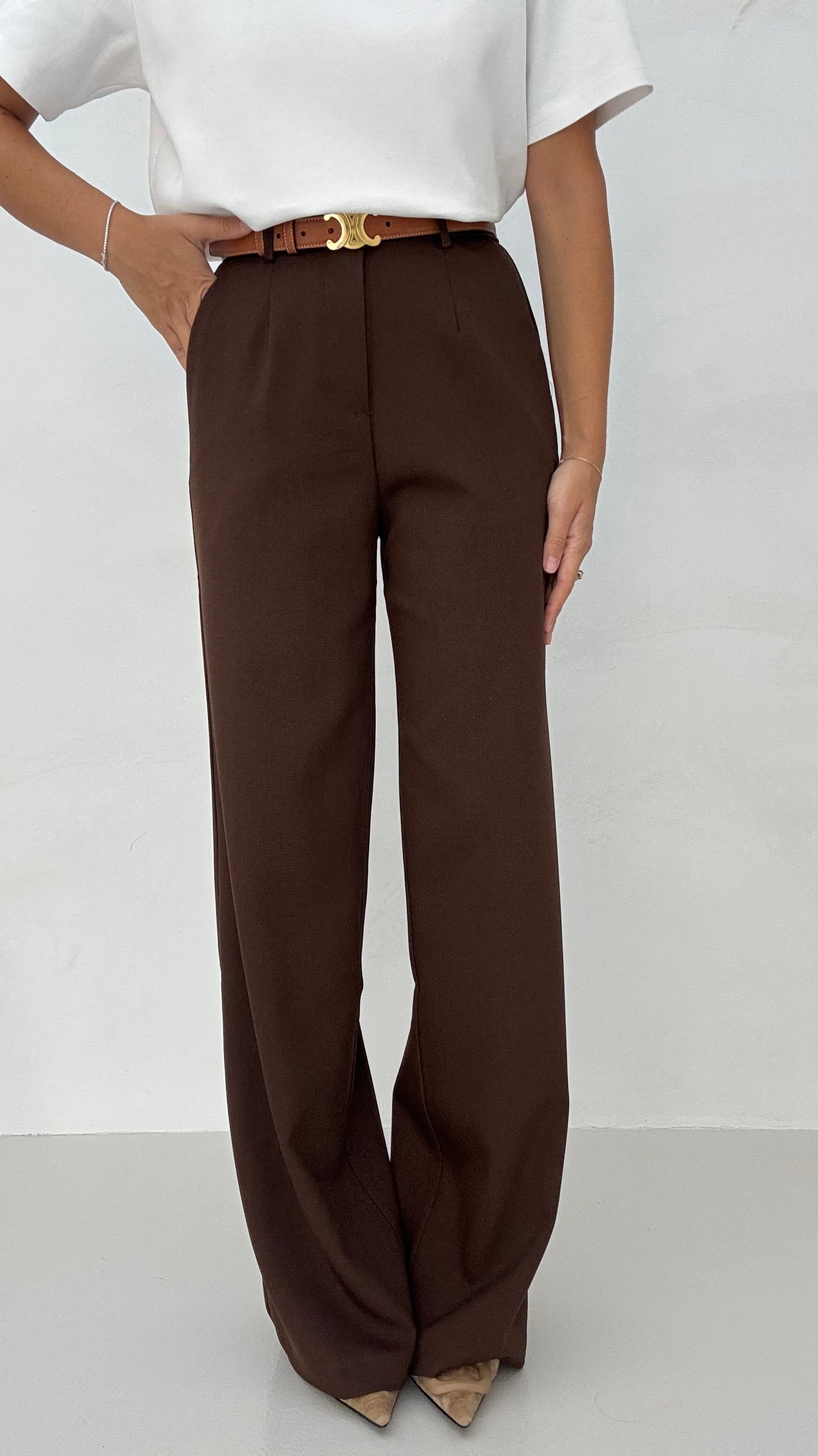 Pantalone ‘AMOUR’ Cacao