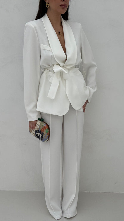 Tailleur ‘SVEVA’ Bianco