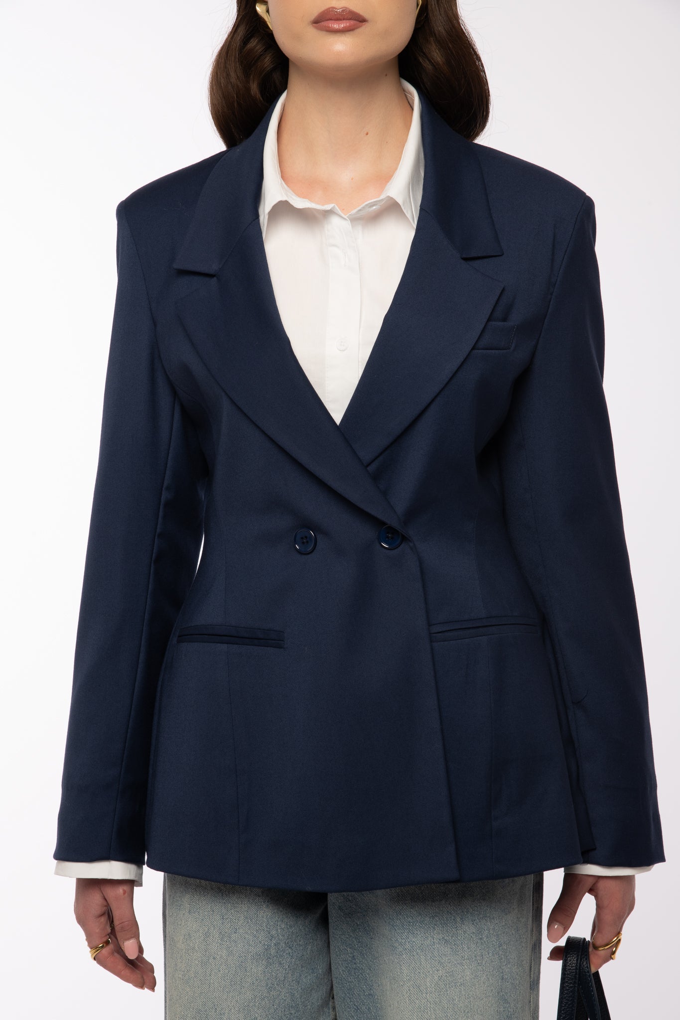 Blazer ‘BASIC’ 3&33 Blu Notte