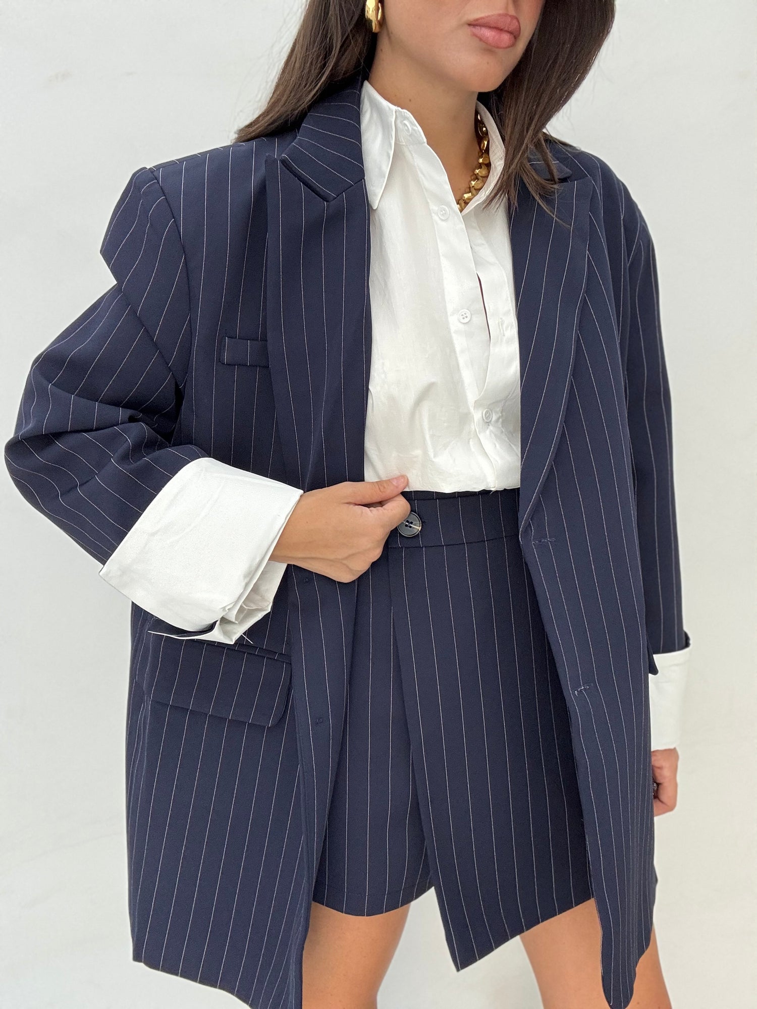 Blazer ‘GESSATO’ Blu Notte