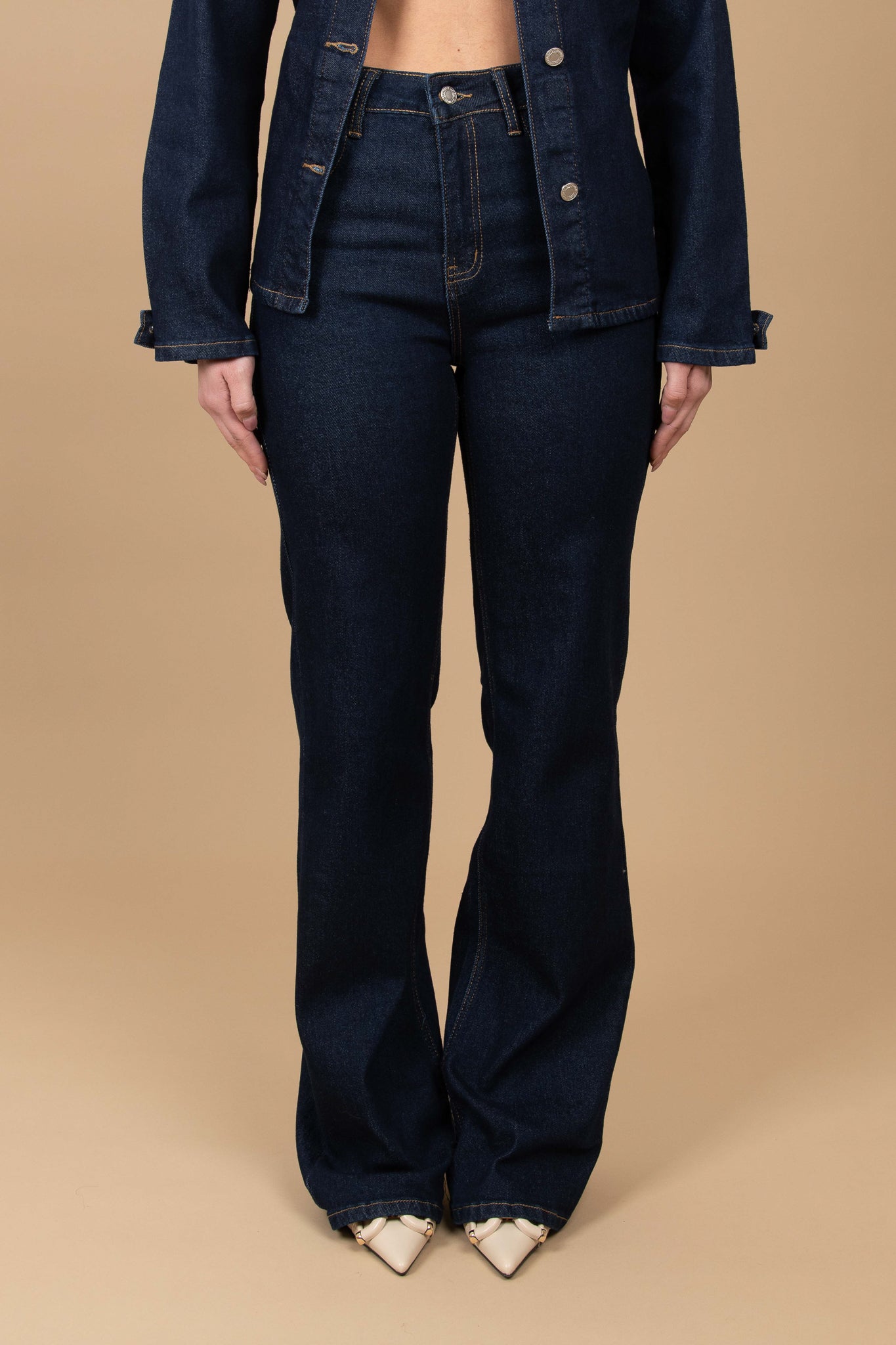 Jeans ‘WIDE LEG’ Lavaggio Zero