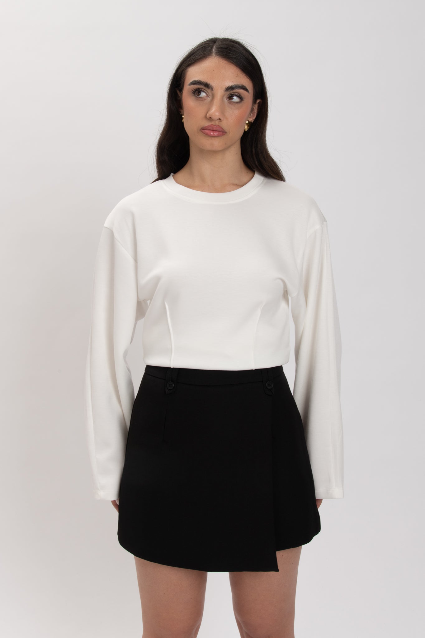 Gonna/Pantaloncino ‘CON CINTURA’ Nera