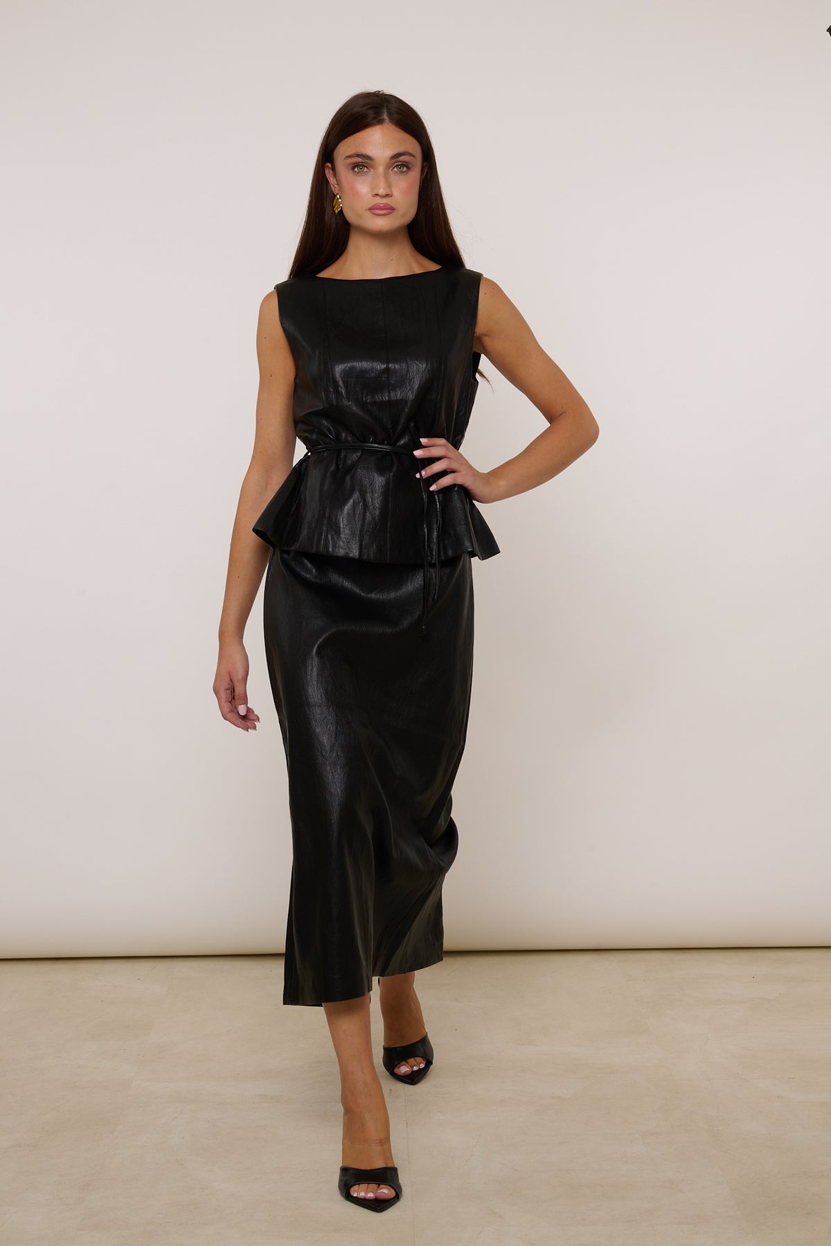 Coordinato ‘ECOPELLE’ Nero