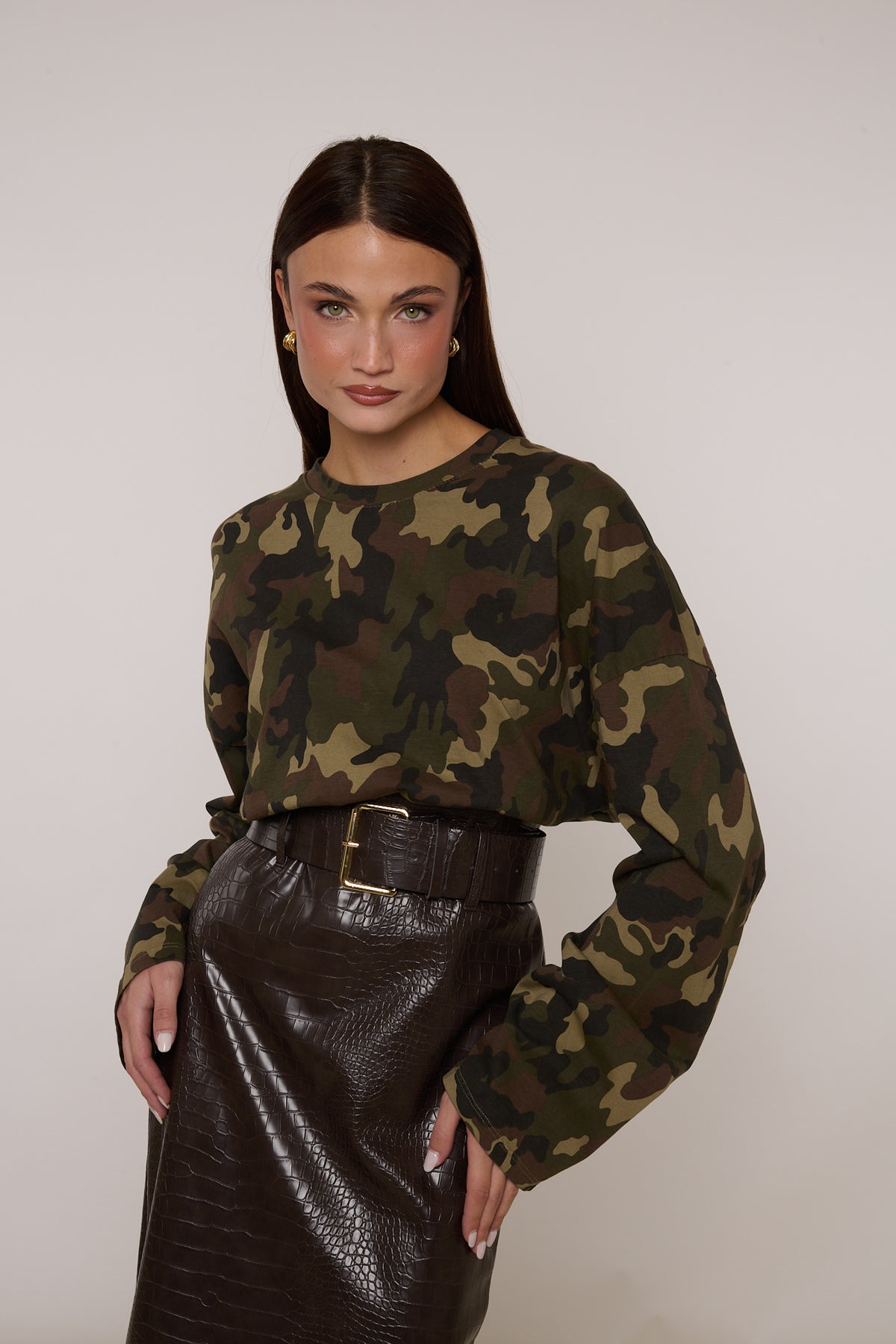 Maglia ‘CAMOUFLAGE’ 100% COTONE By Lumina
