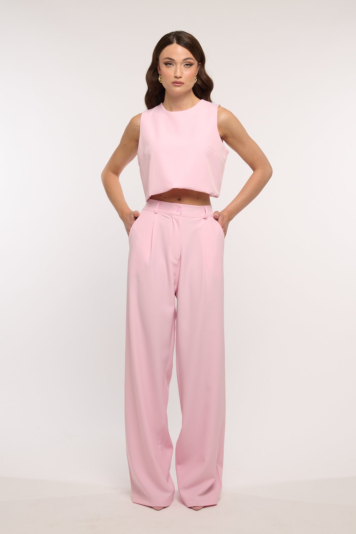 Coordinato ‘BOTTONCINI’ Rosa Barbie