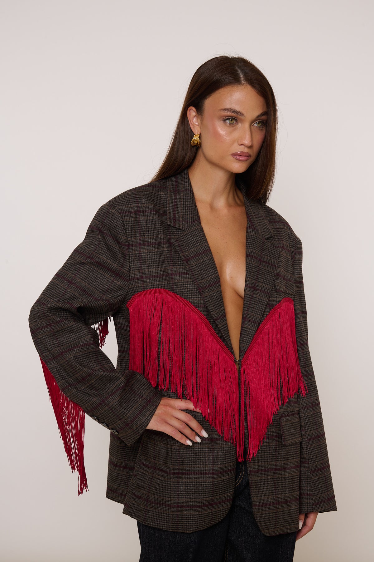 Blazer ‘FRANGE’ By Lumina