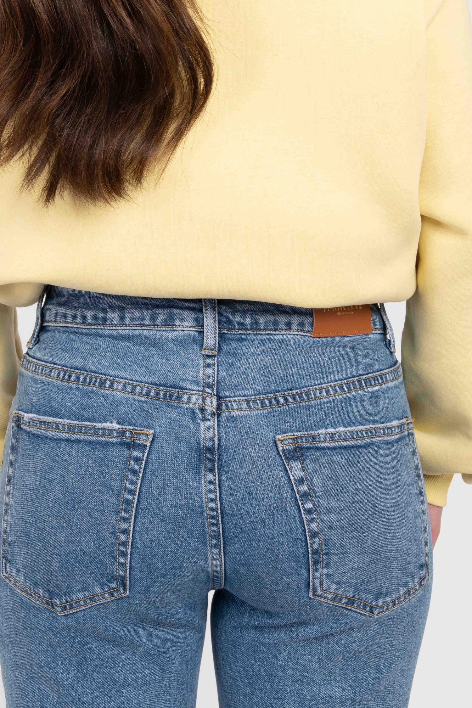 Jeans ‘GAMBA DRITTA’ Denim Medio