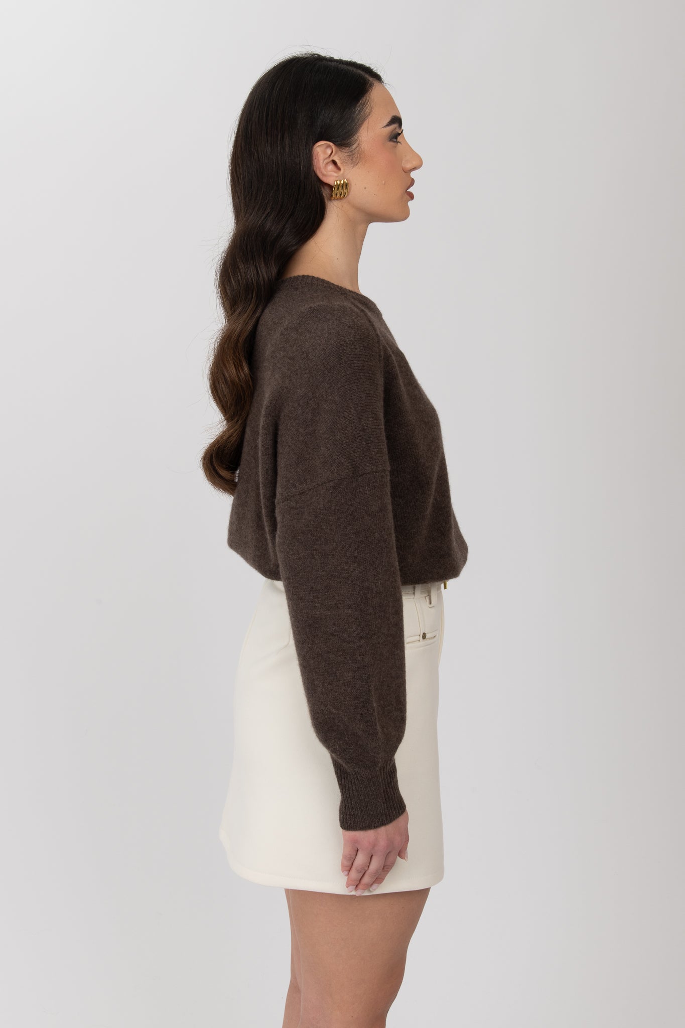 Maglione ‘100%LANA’ Cacao