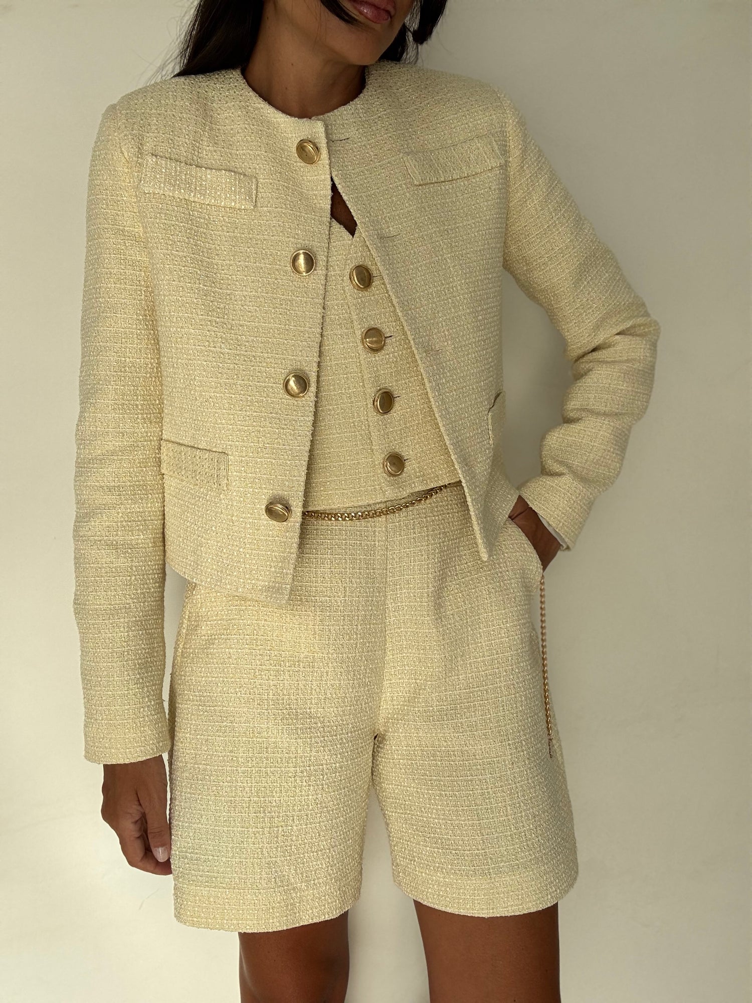 Blazer ‘TWEED’ 3&33’ Giallo