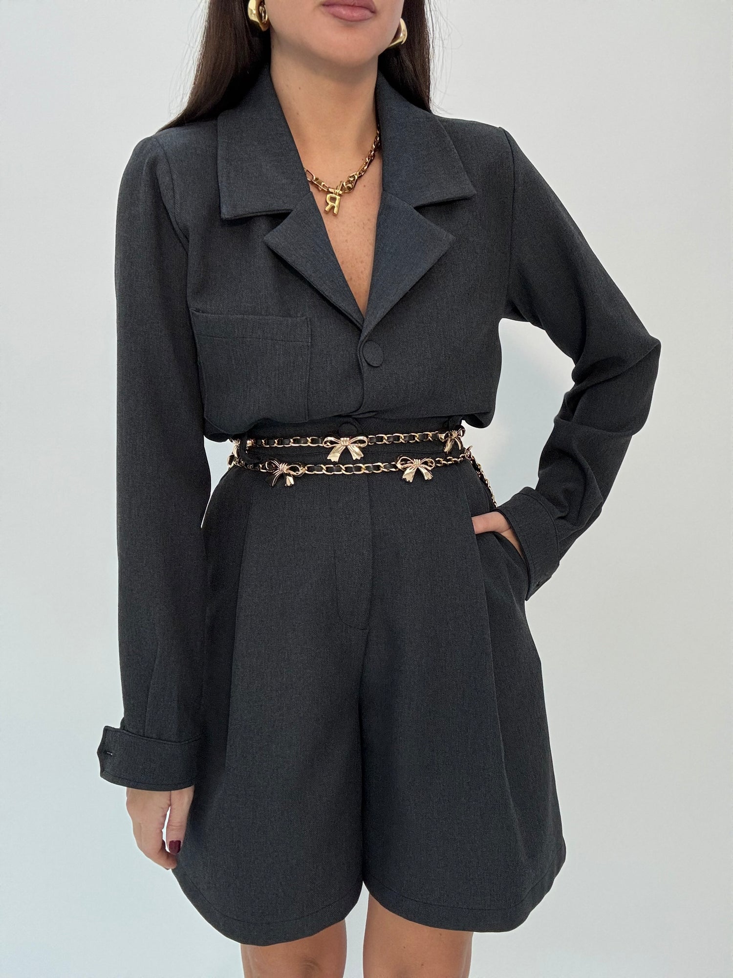 Camicia ‘COMFY’ Grigia