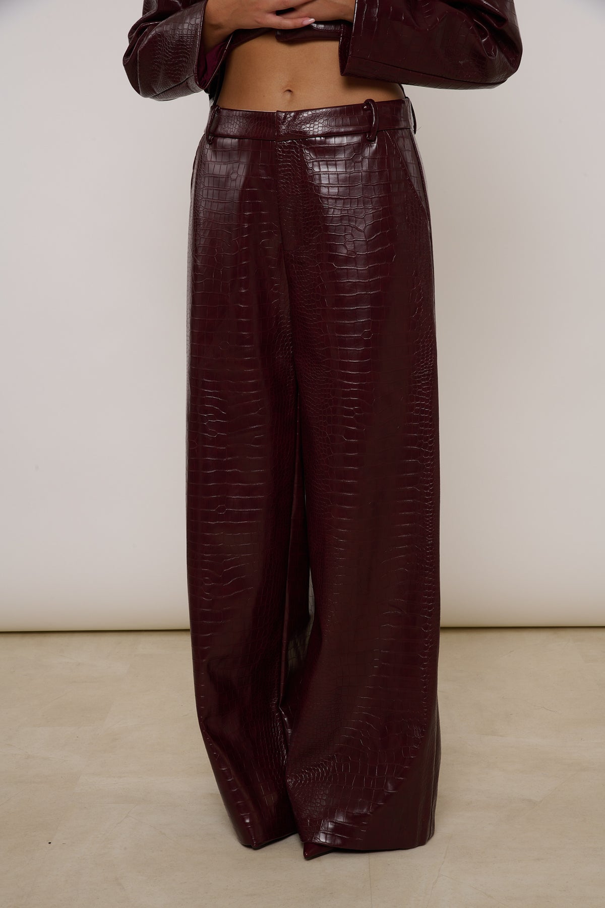 Pantalone ‘PITONATO’ By Lumina Bordeaux