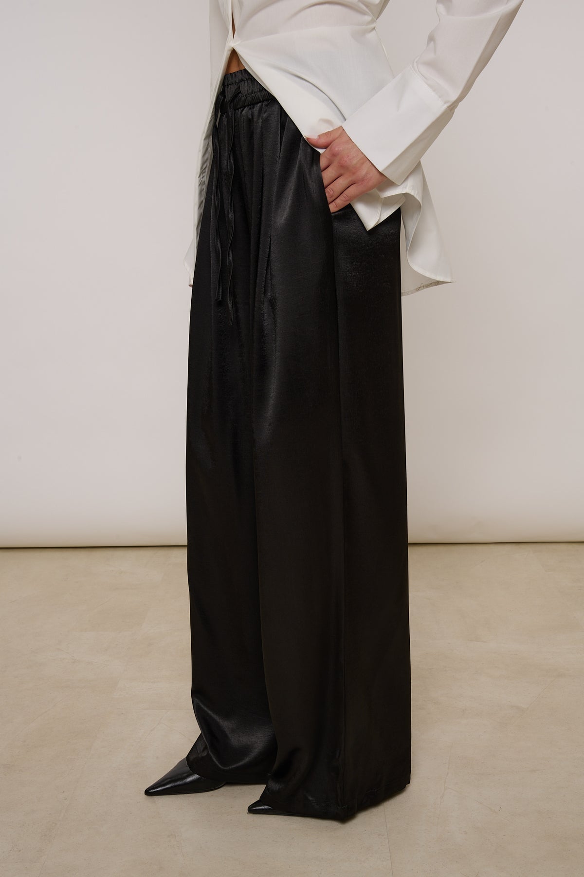 Pantalone ‘SATIN’ Nero