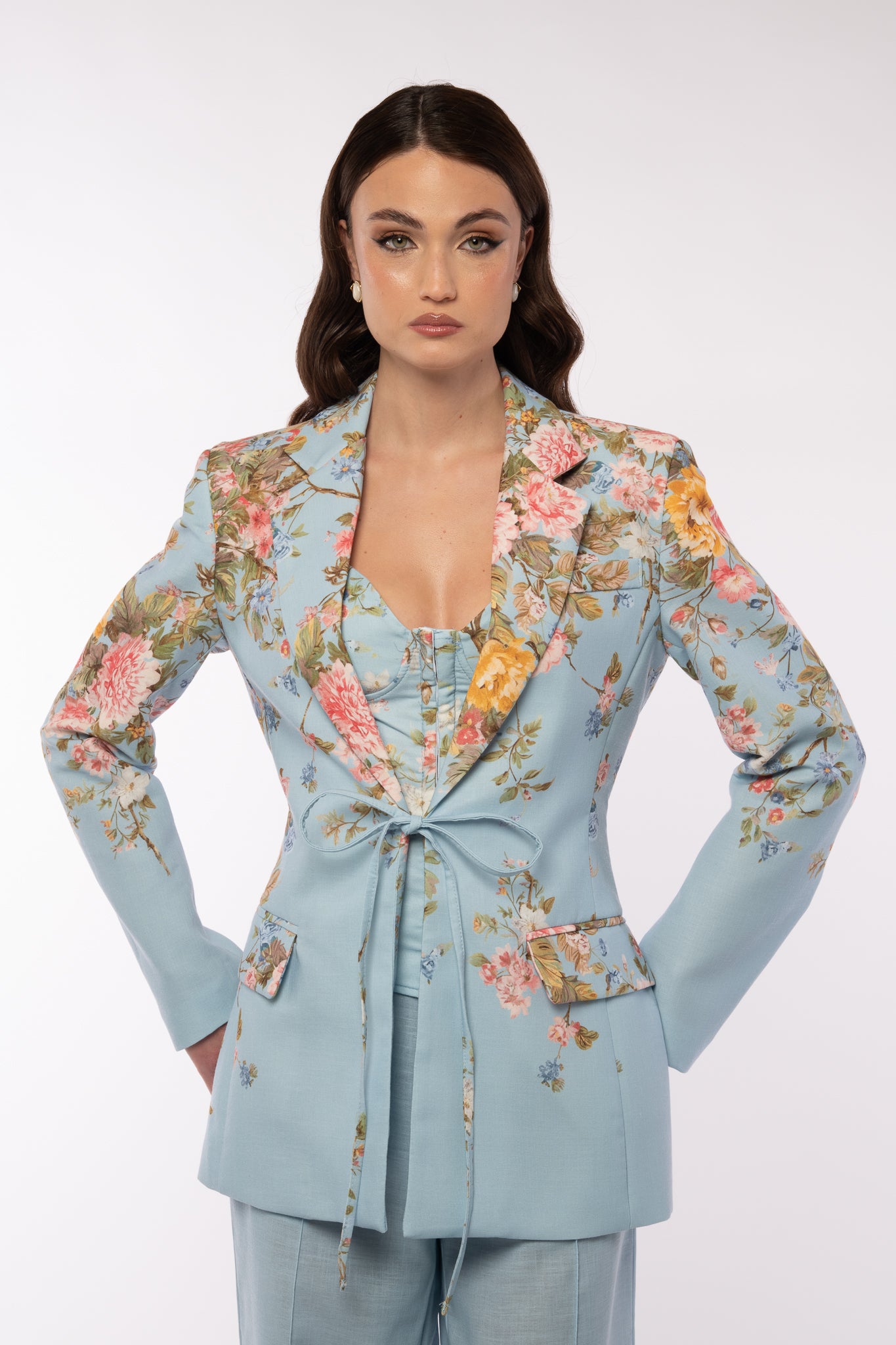 Blazer ‘FIORI’ By Lumina Azzurro