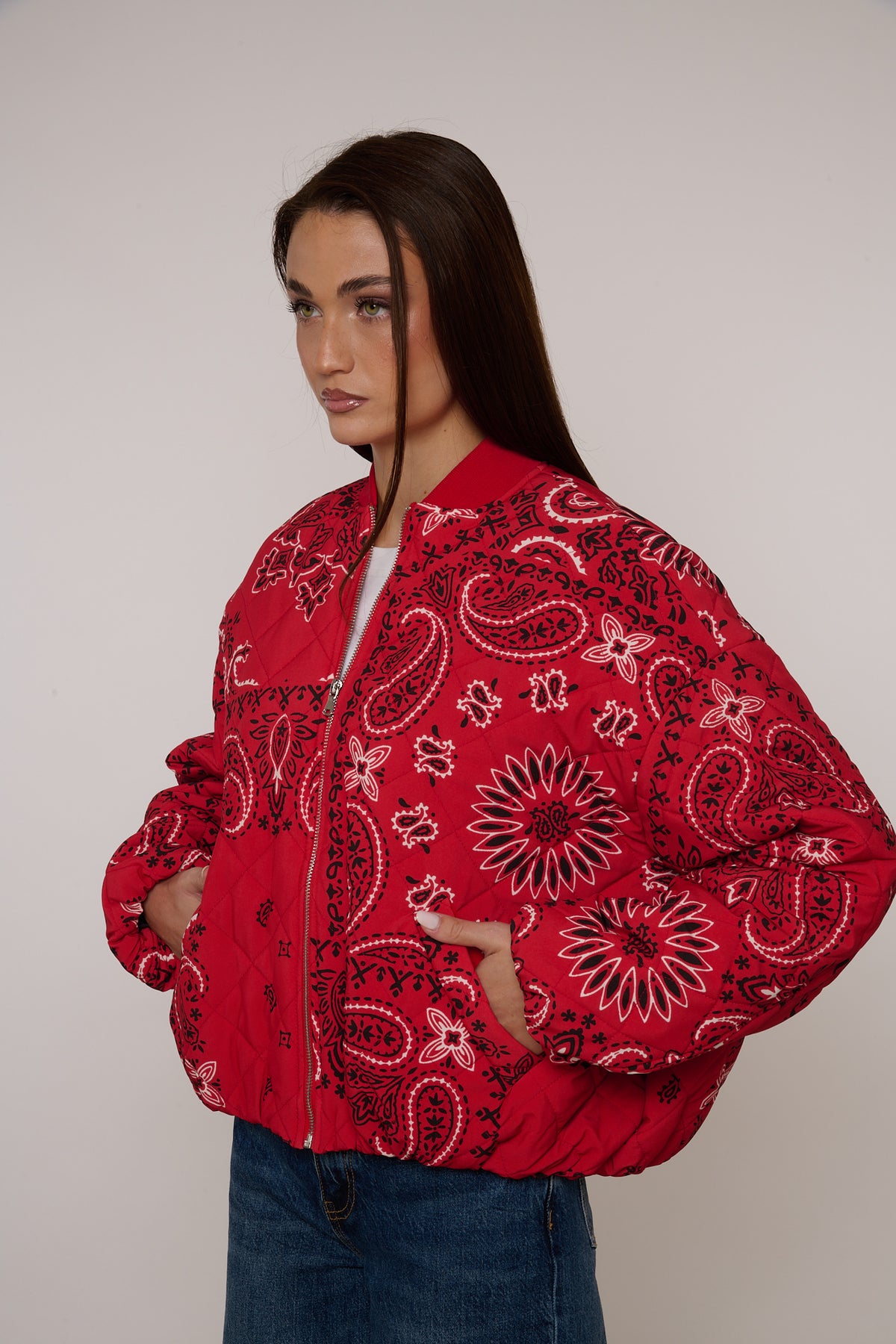 Bomber ‘FANTASIA BANDANA’ By Lumina Rosso