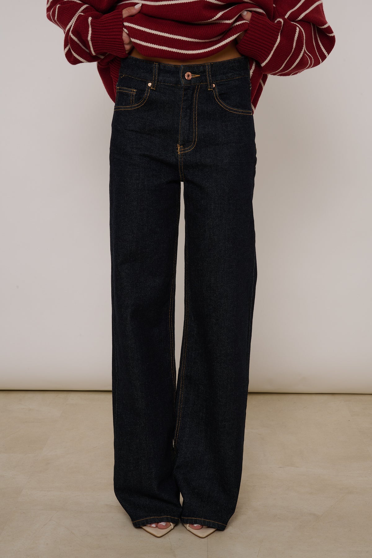 JEANS ‘WIDE LEG’ Lavaggio Zero