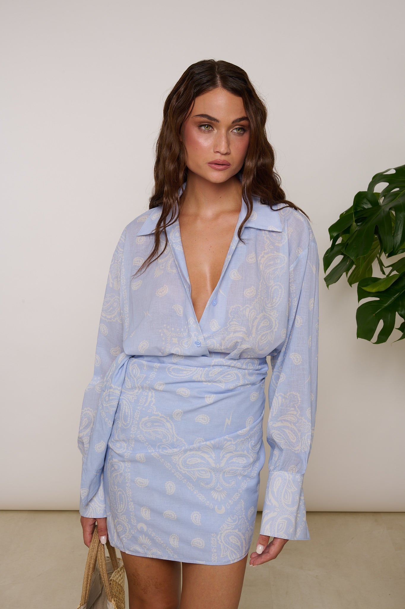 Coordinato ‘FANTASIA BANDANA’ Azzurro