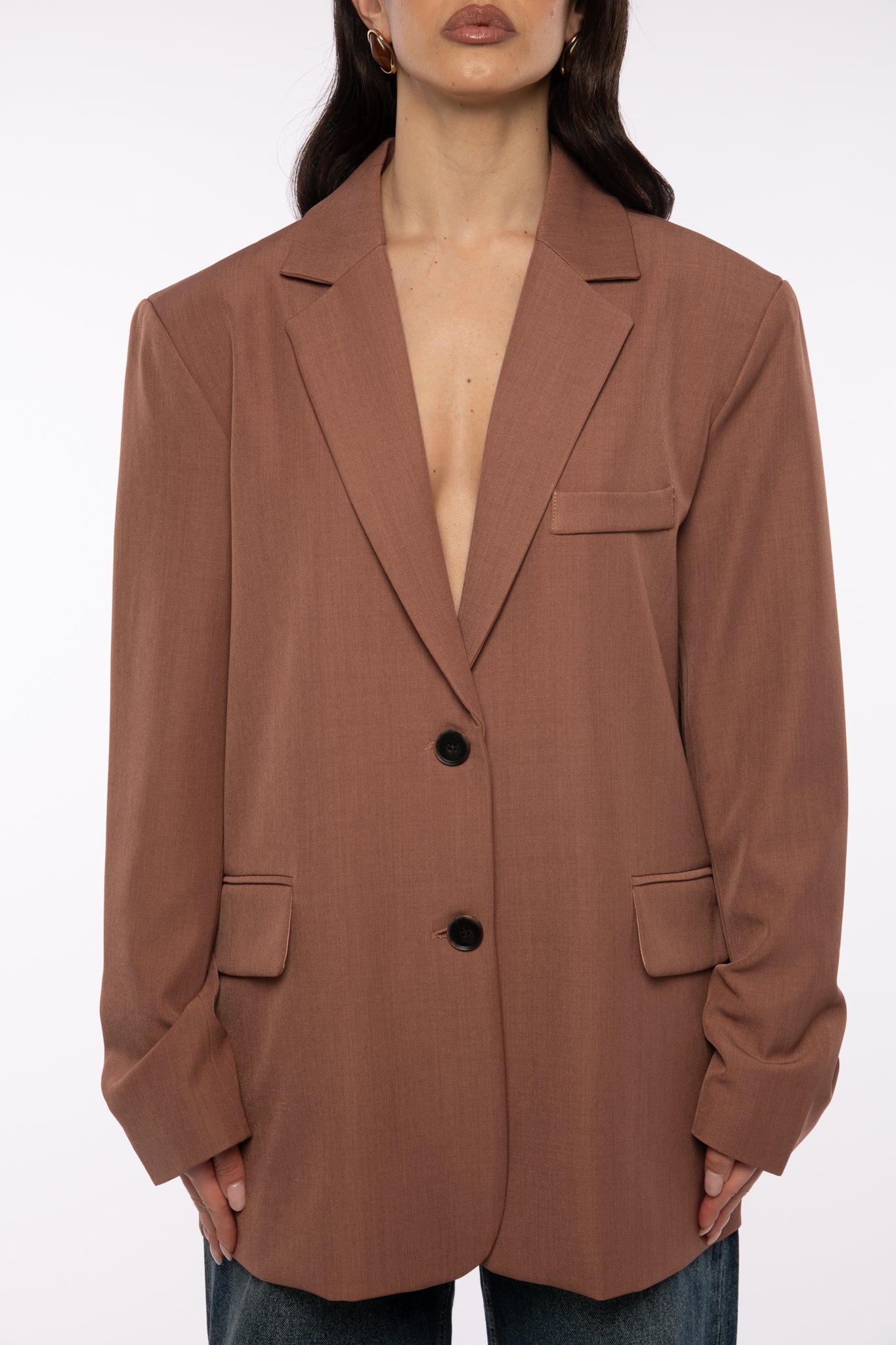 Blazer ‘SPACCO SUL RETRO’ Terra Cotta