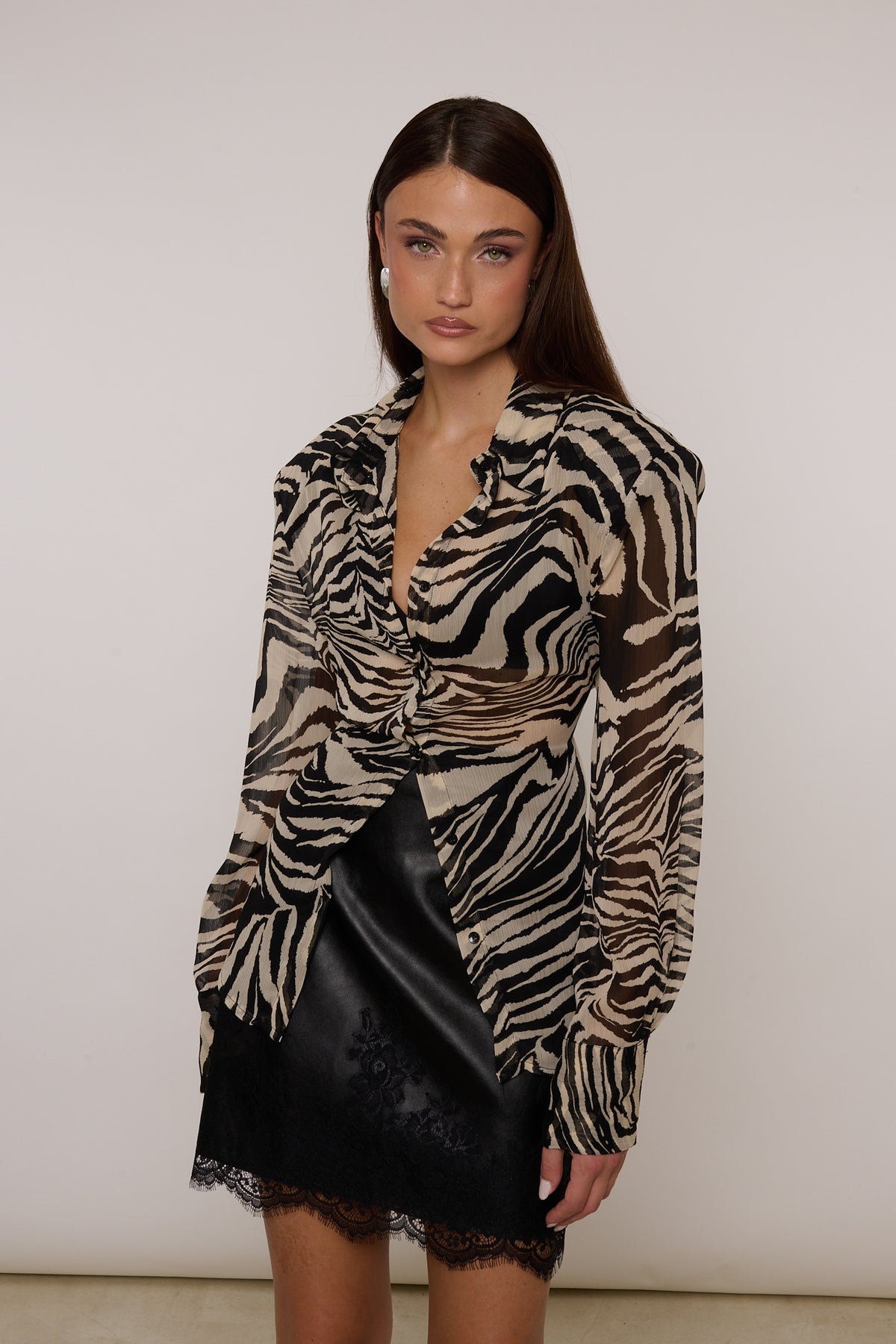 Camicia ‘CHIFFON’ By Lumina Zebrata