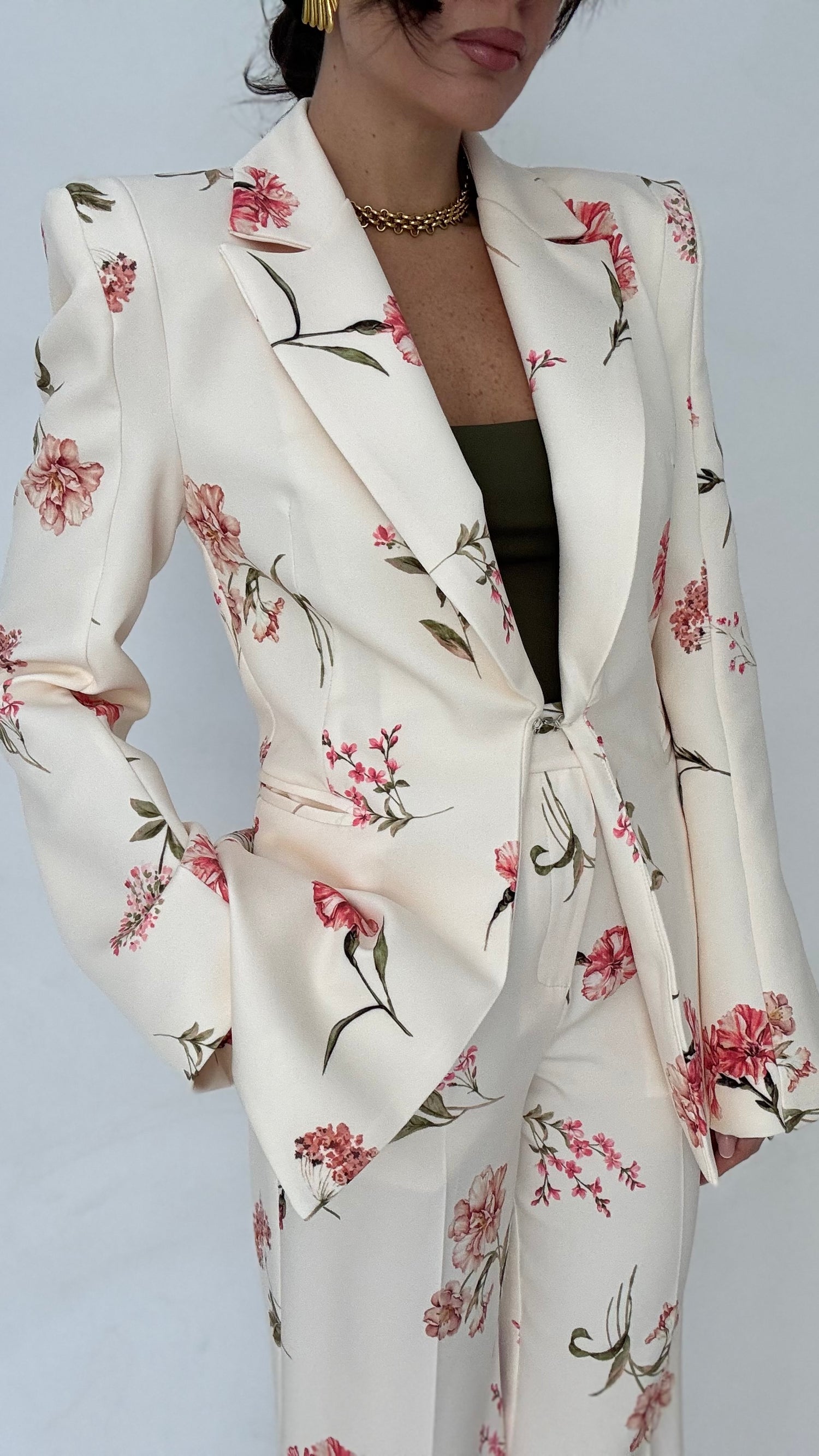 Tailleur ‘FIORI By Lumina’ Panna