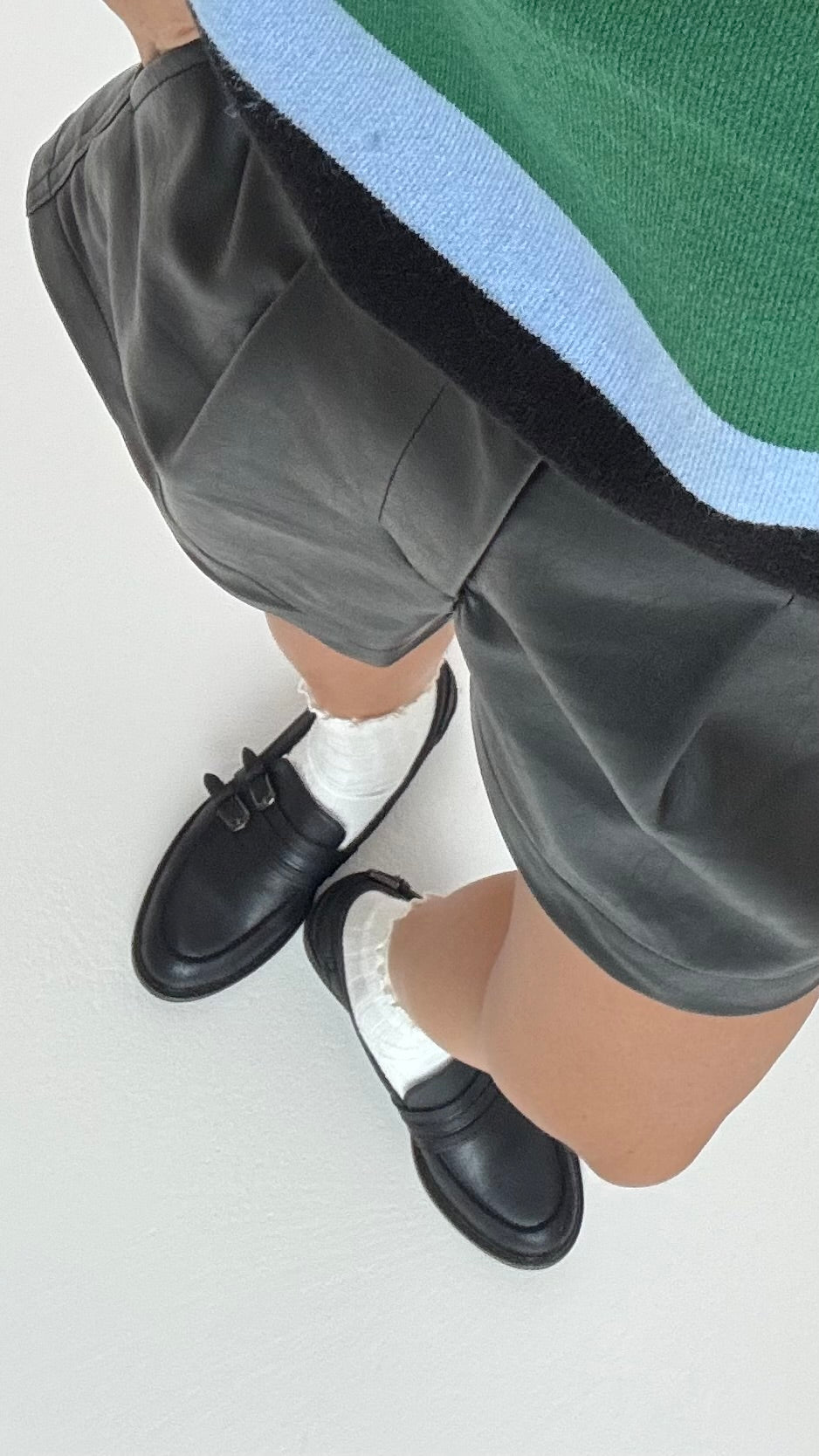 Mocassino ‘ECOPELLE CON FIBBIA’ Nero