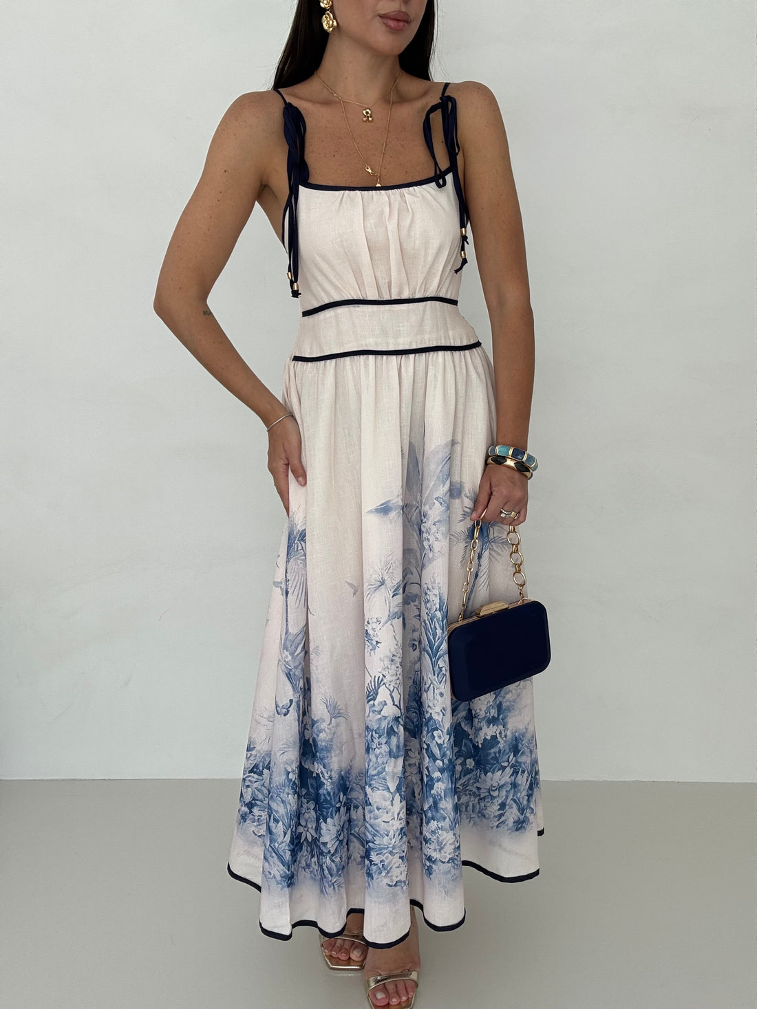 Abito ‘MARSIGLIA’ 35% COTONE panna