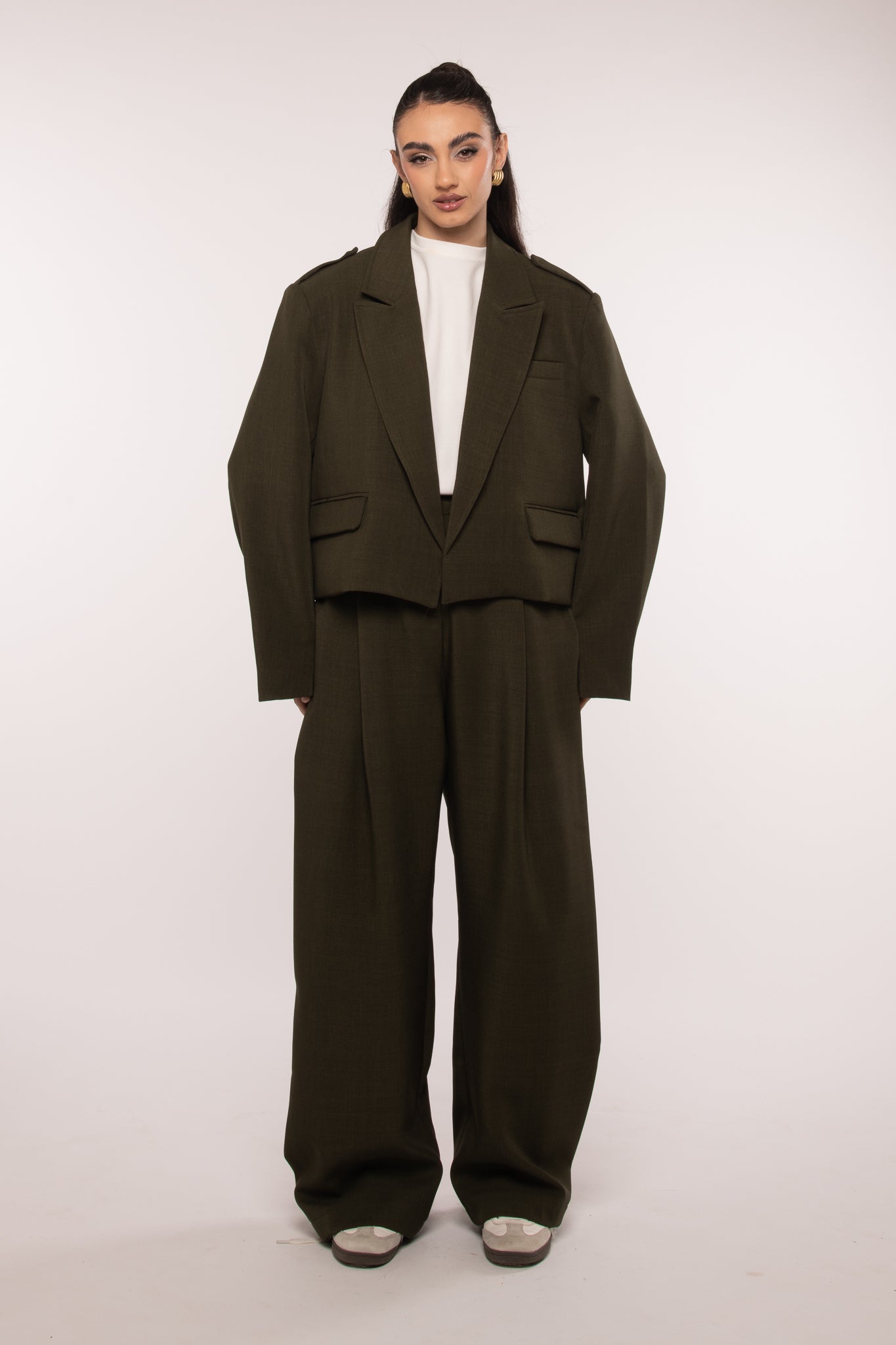 Pantalone ‘BROOKLYN’ Verde Militare