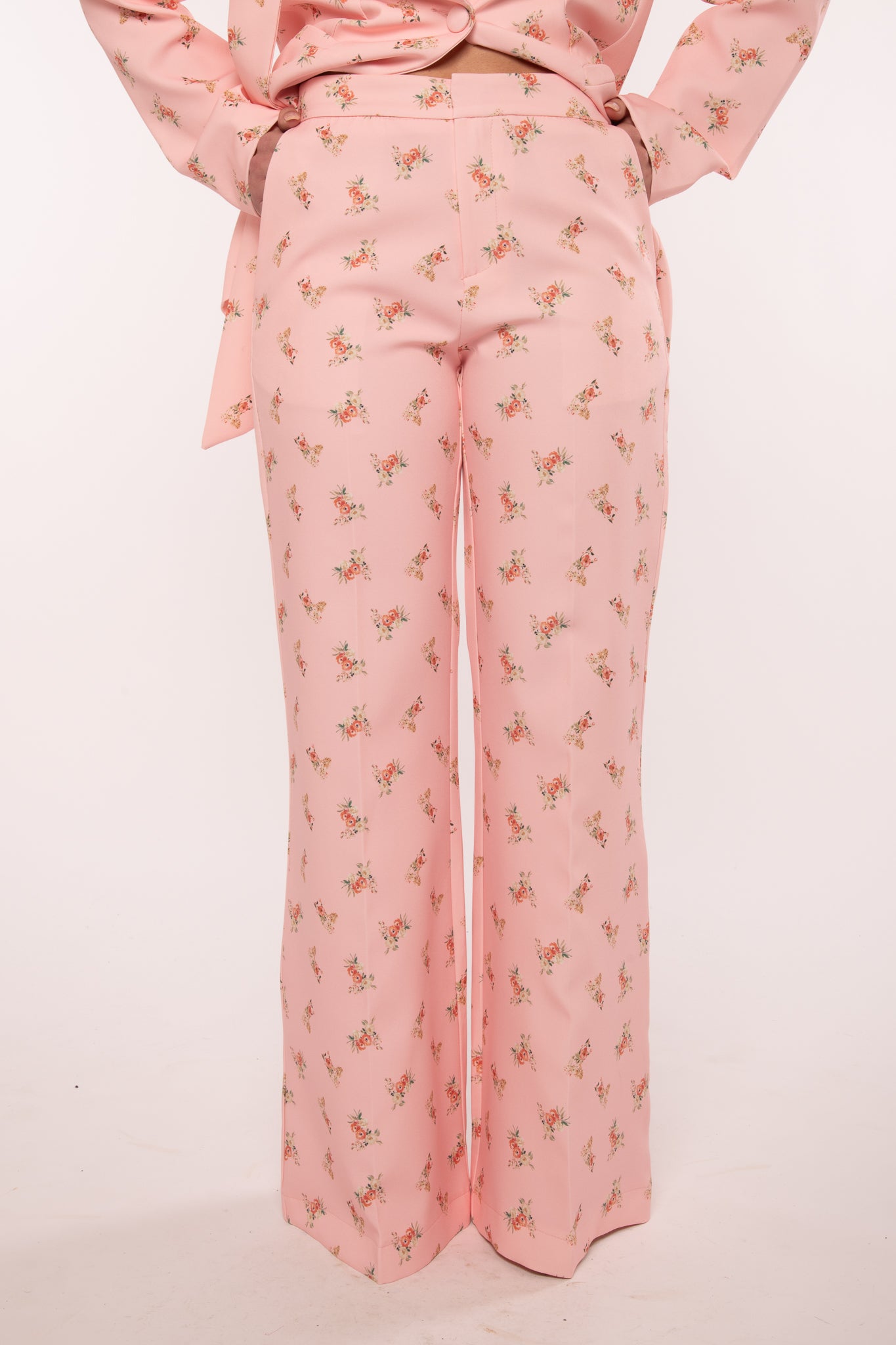 Pantalone ‘FIORI’ By Lumina Rosa