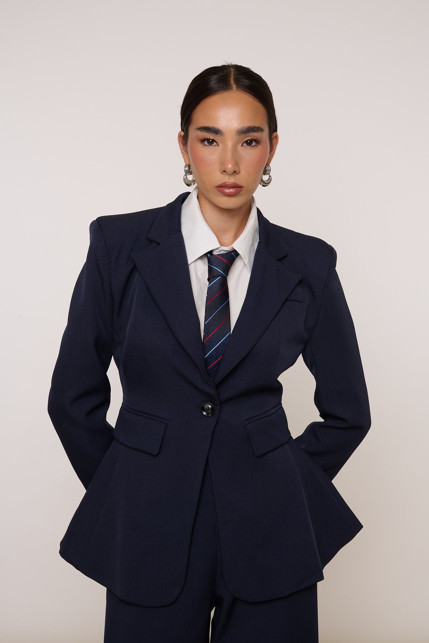 Blazer ‘AVVITATO’ Blu Notte