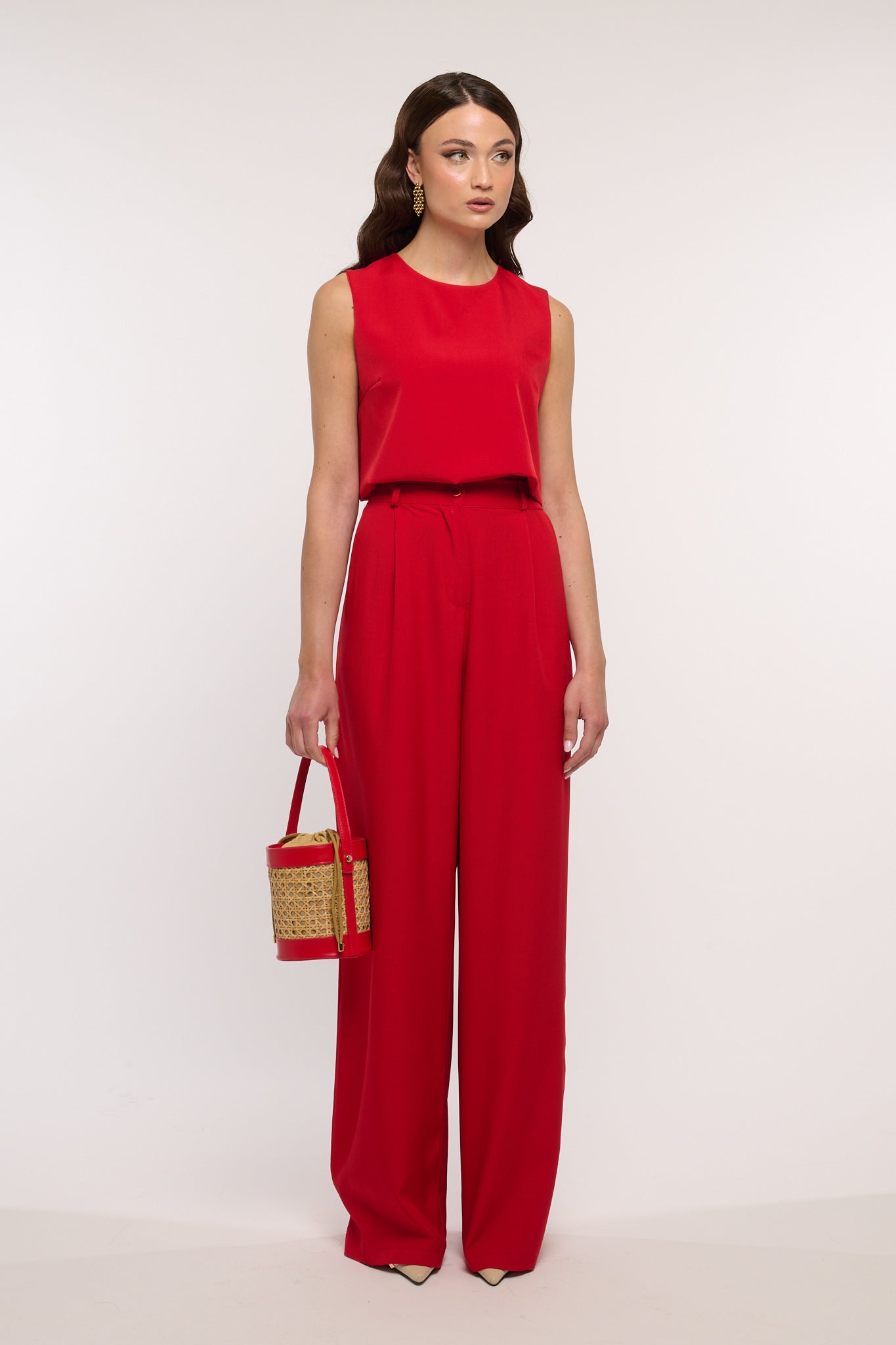 Coordinato ‘BOTTONCINI’ Rosso