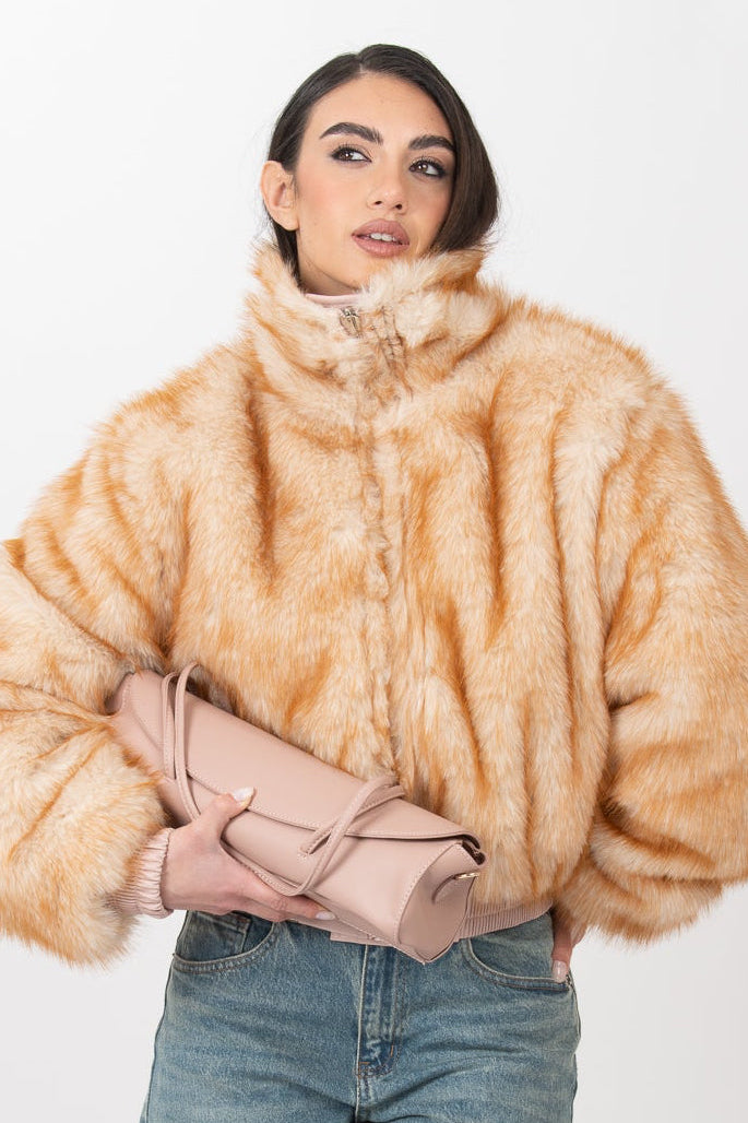 Borsa ‘BAGUETTE’ ecopelle Rosa