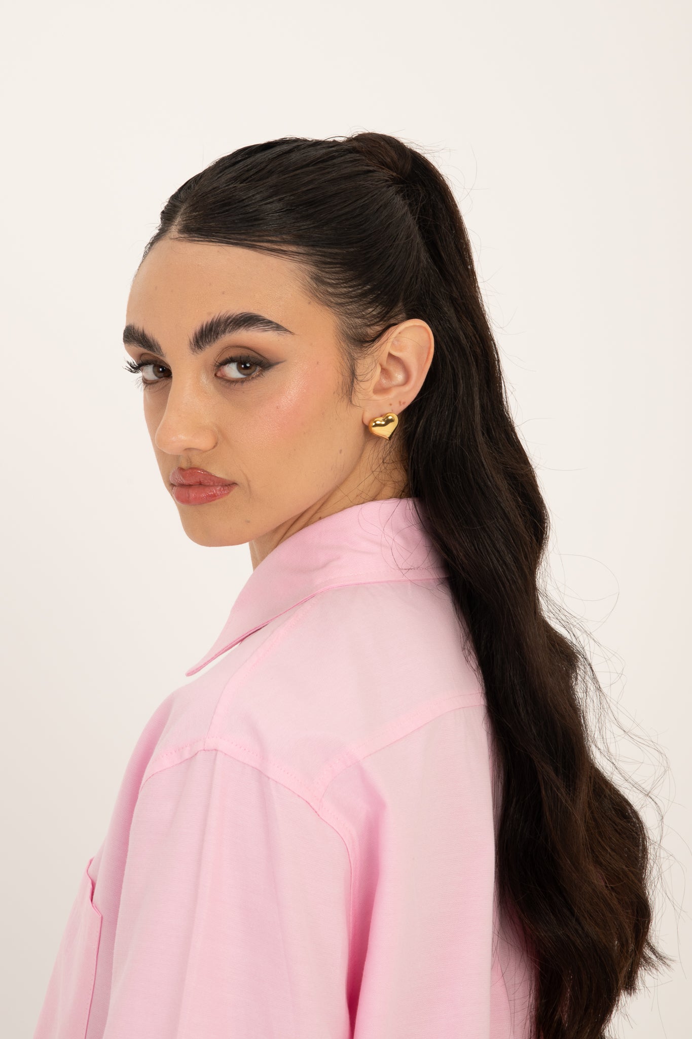 Camicia ‘BASIC 65%COTONE’ Rosa