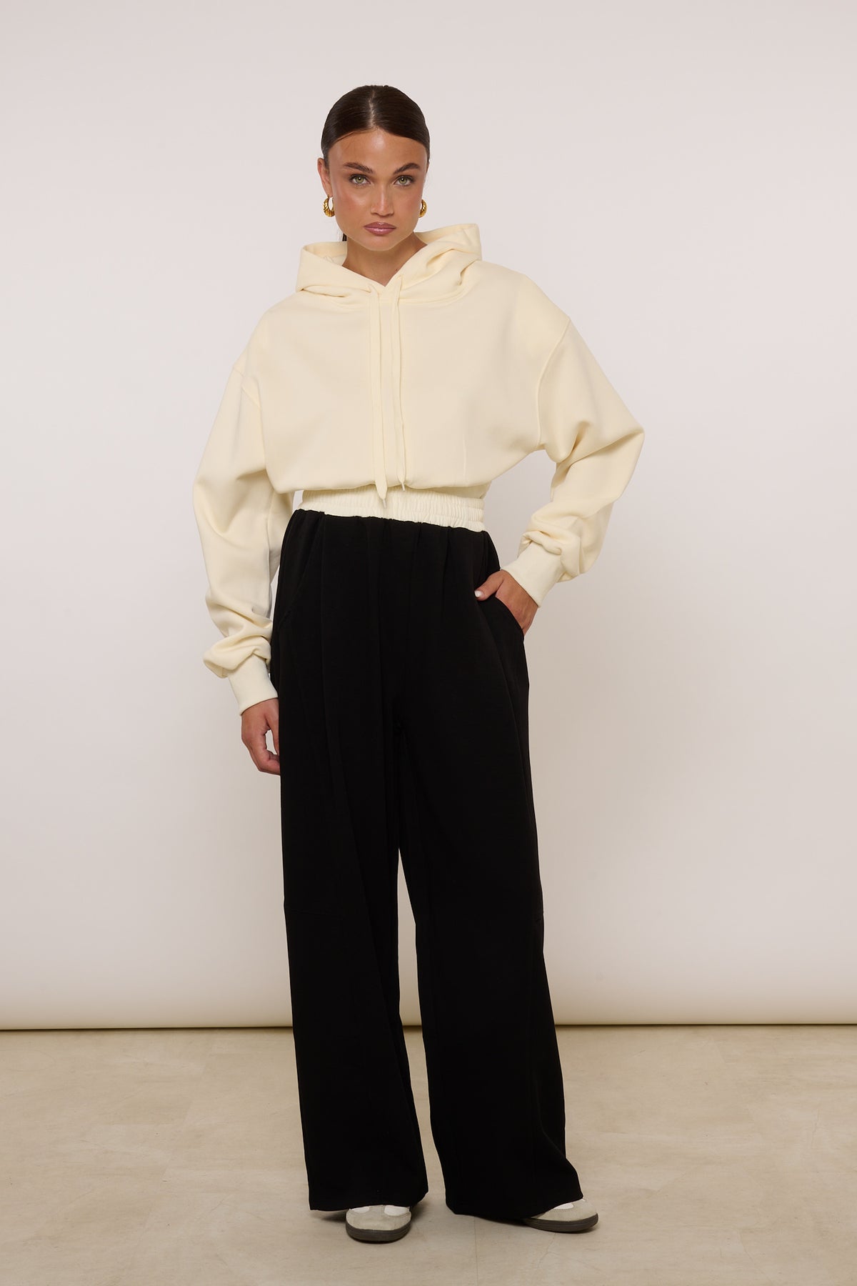 Pantalone Tuta ‘47%COTONE’ Nero