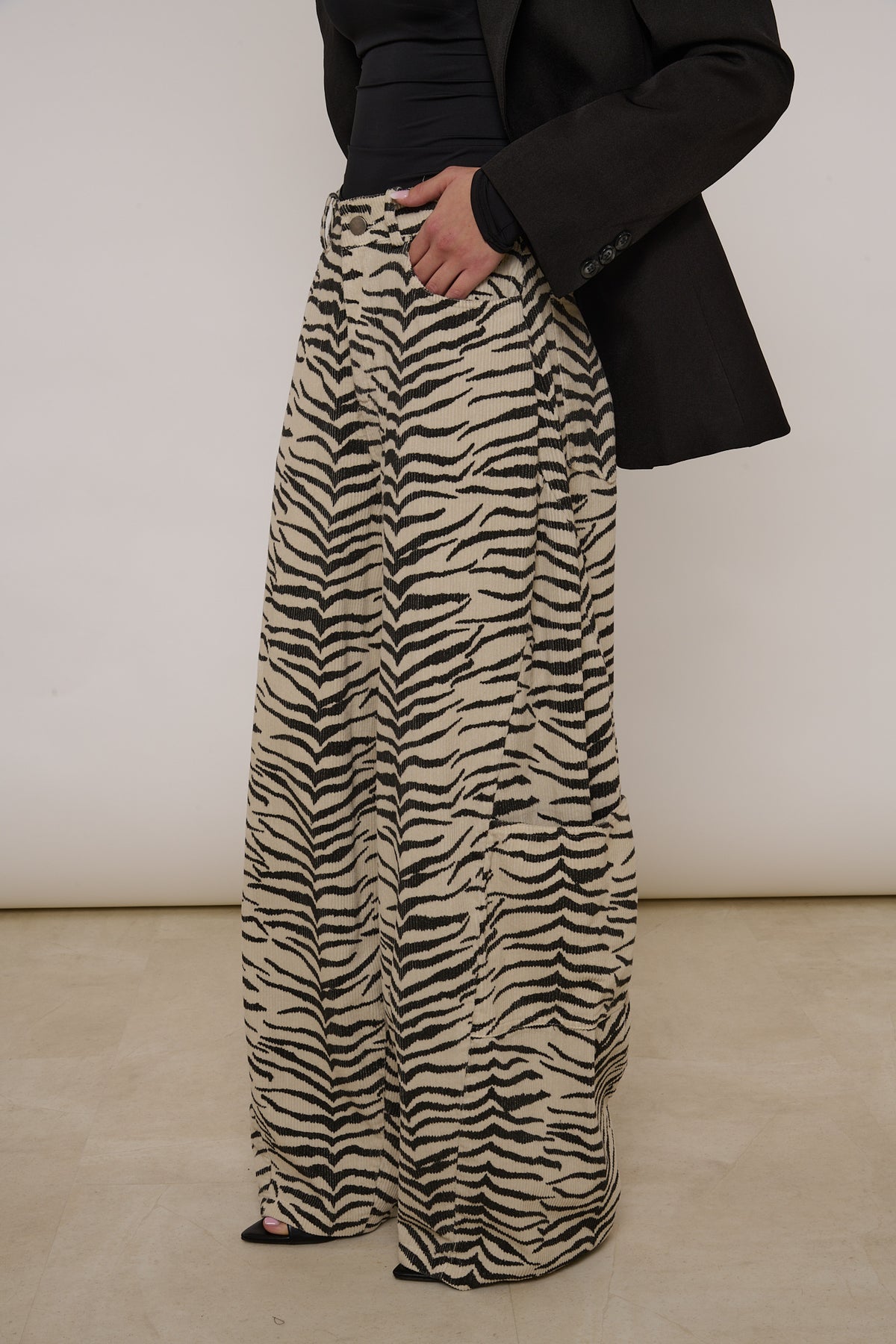 Pantalone ‘VELLUTO COSTINE’ By Lumina Zebrato