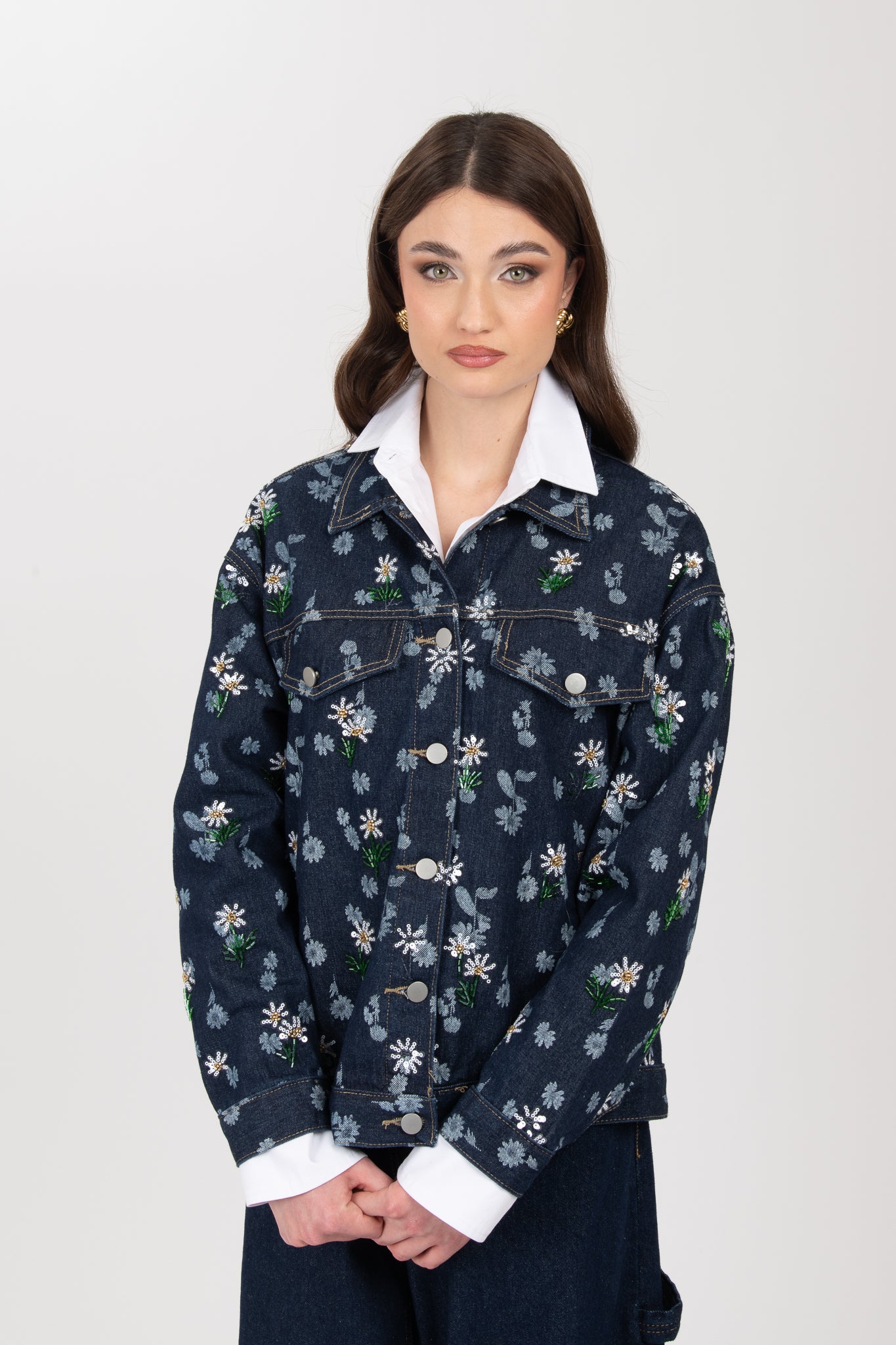 Giacca Denim’ MINI MARGHERITE’ Lavaggio Zero