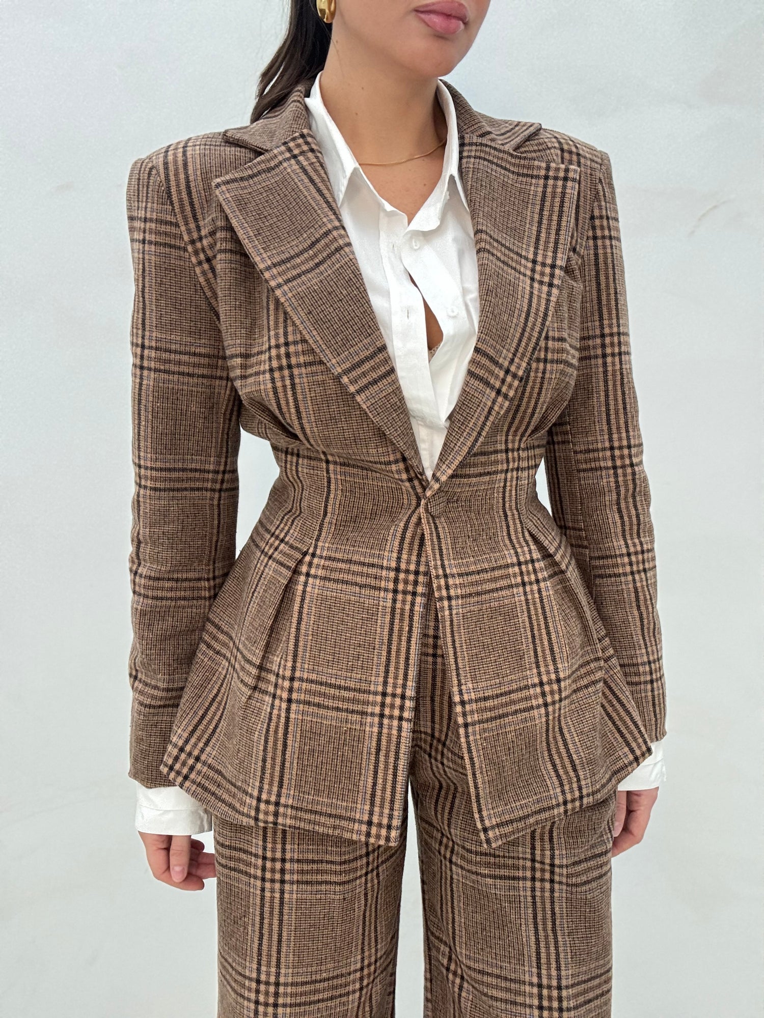 Tailleur ‘PRINCIPE DI GALLES’ Cacao