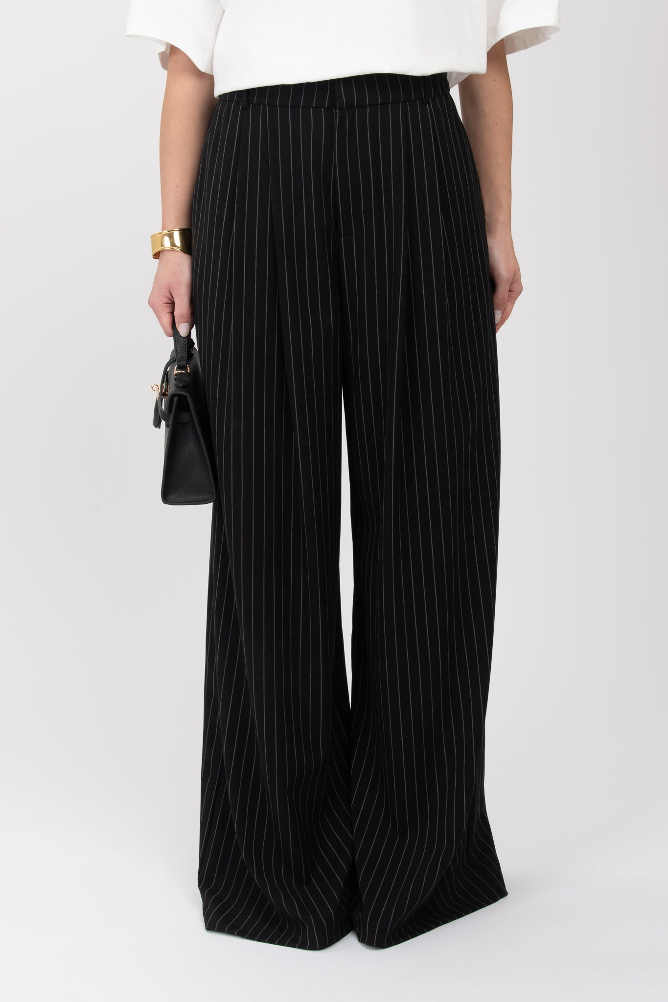 Pantalone ‘GESSATO BY LUMINA’ Nero