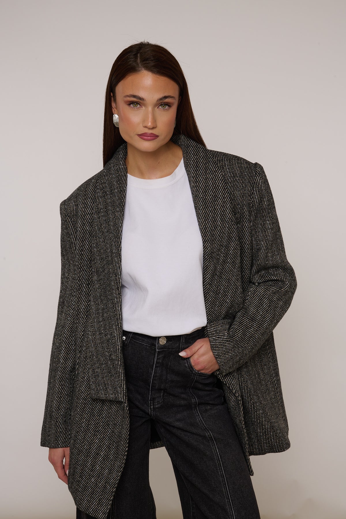 Blazer ‘30% LANA’ By Lumina Nero
