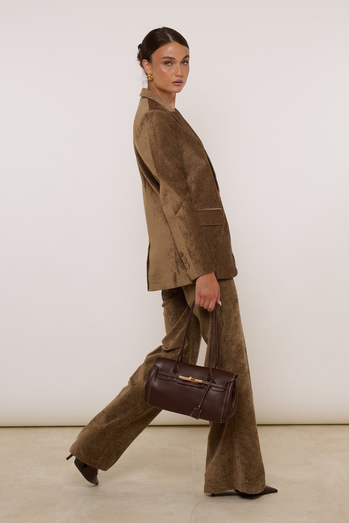 Tailleur ‘VELLUTO’ Fango