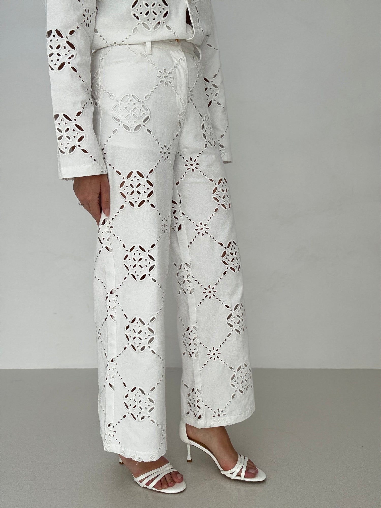 Jeans ‘TRAFORI’ Bianco