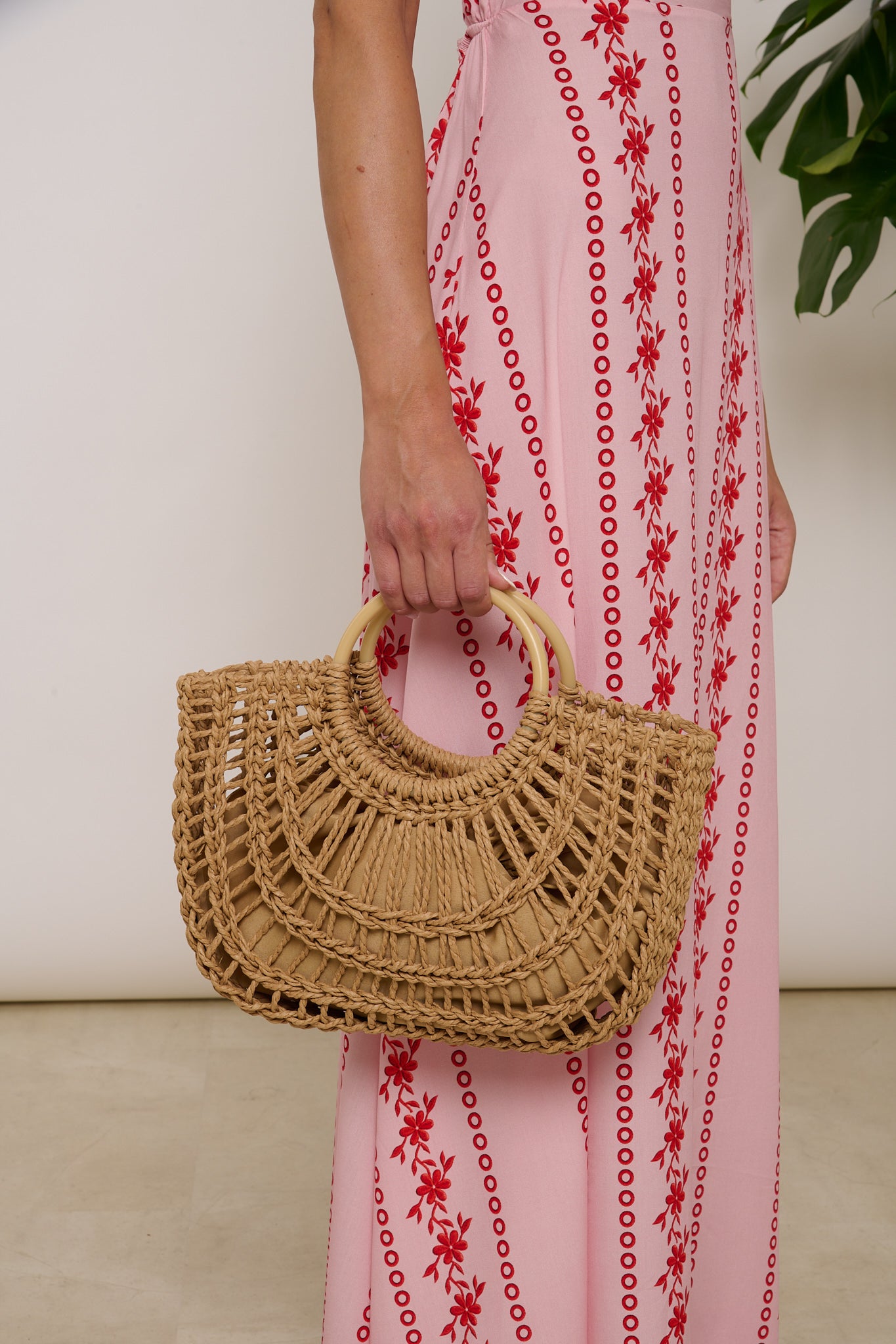 Borsa ‘RAFIA’ Beige