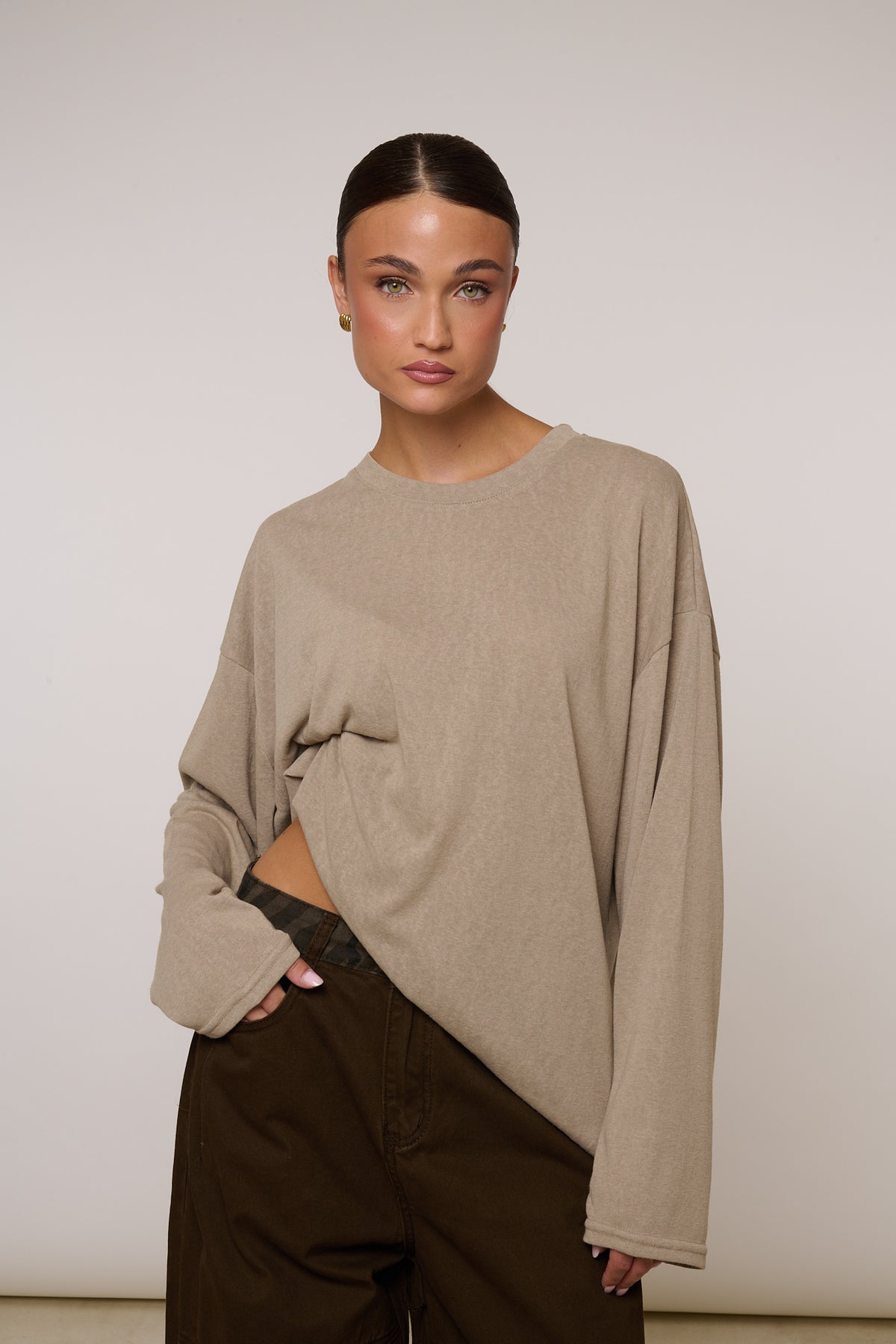 Maglia ‘OVERSIZE’ Fango