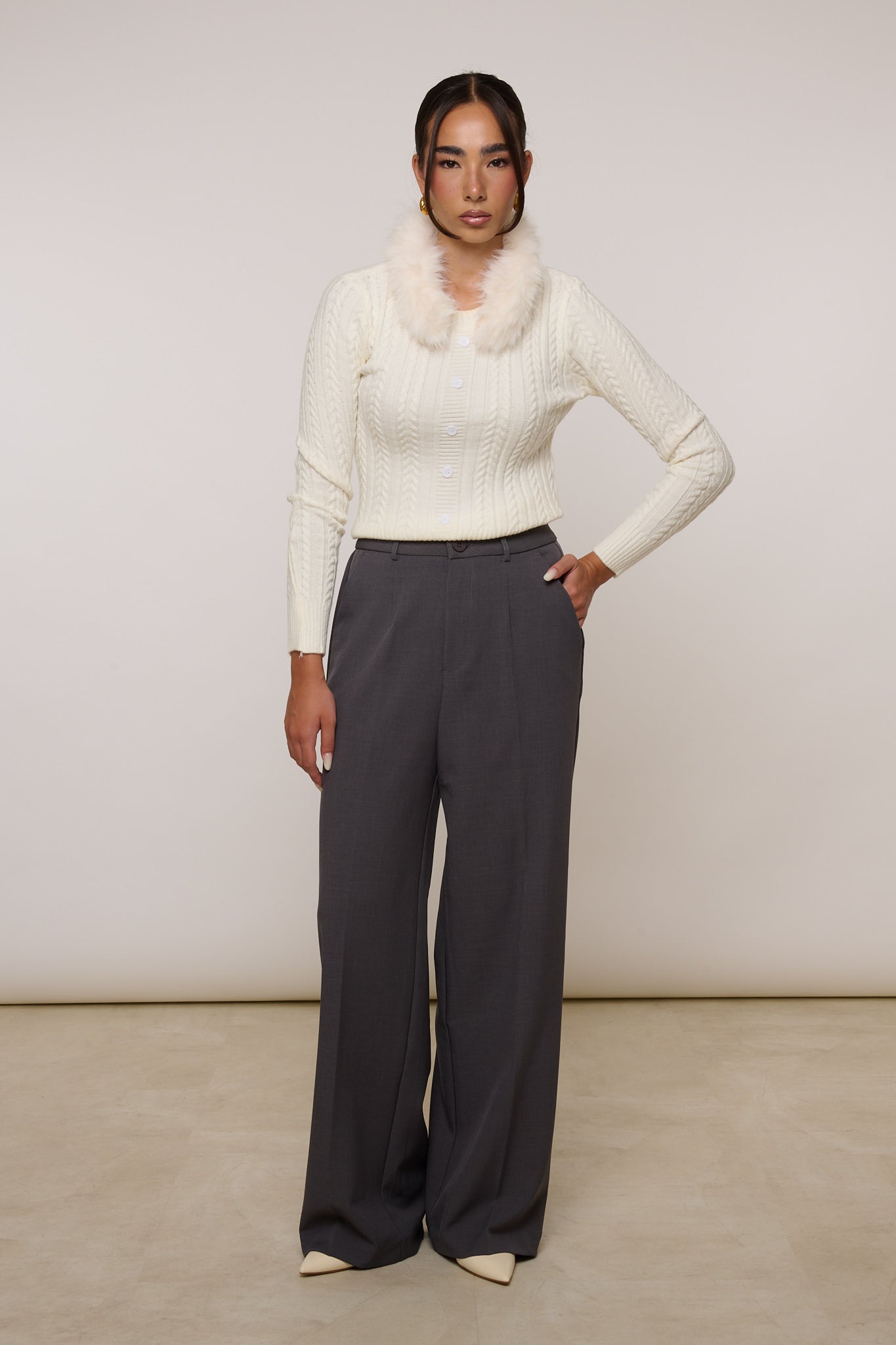 Pantalone ‘AMOUR’ Grigio