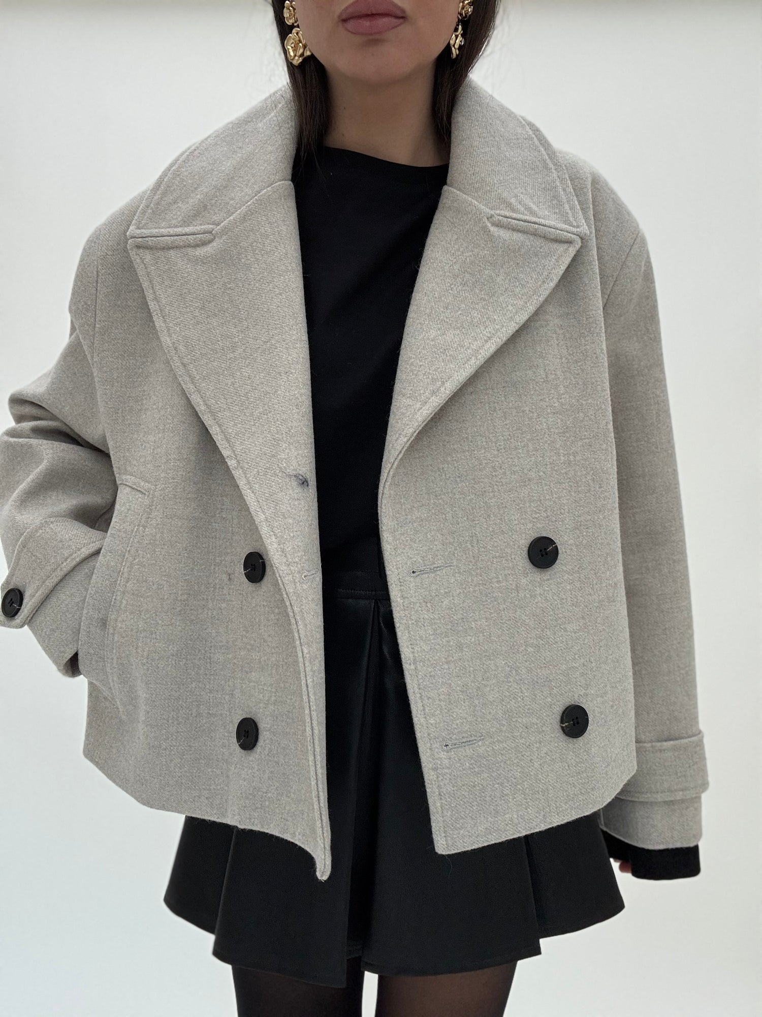 Cappotto  ‘BY LUMINA’ Panna