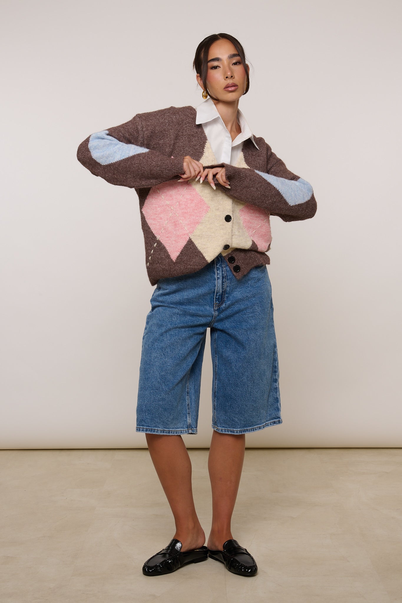 Bermuda ‘BASIC’ Denim Medio