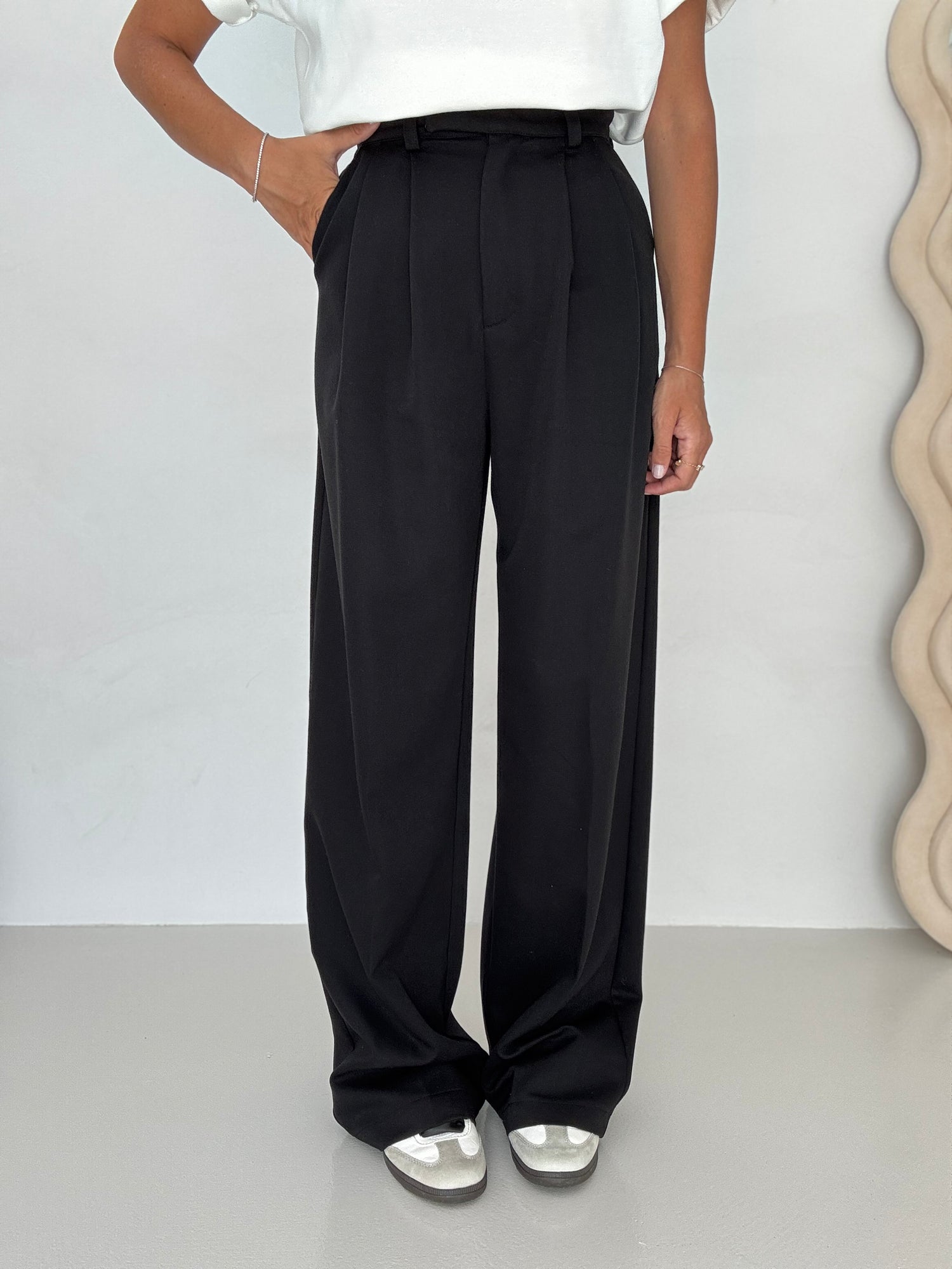 Pantalone Gancetto ‘3&33’ Nero